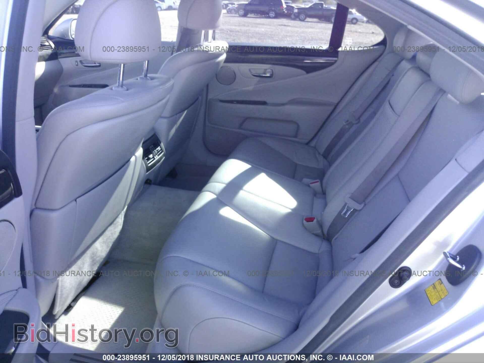 2009 LEXUS LS - VIN: JTHBL46F895091293 - Фото 8