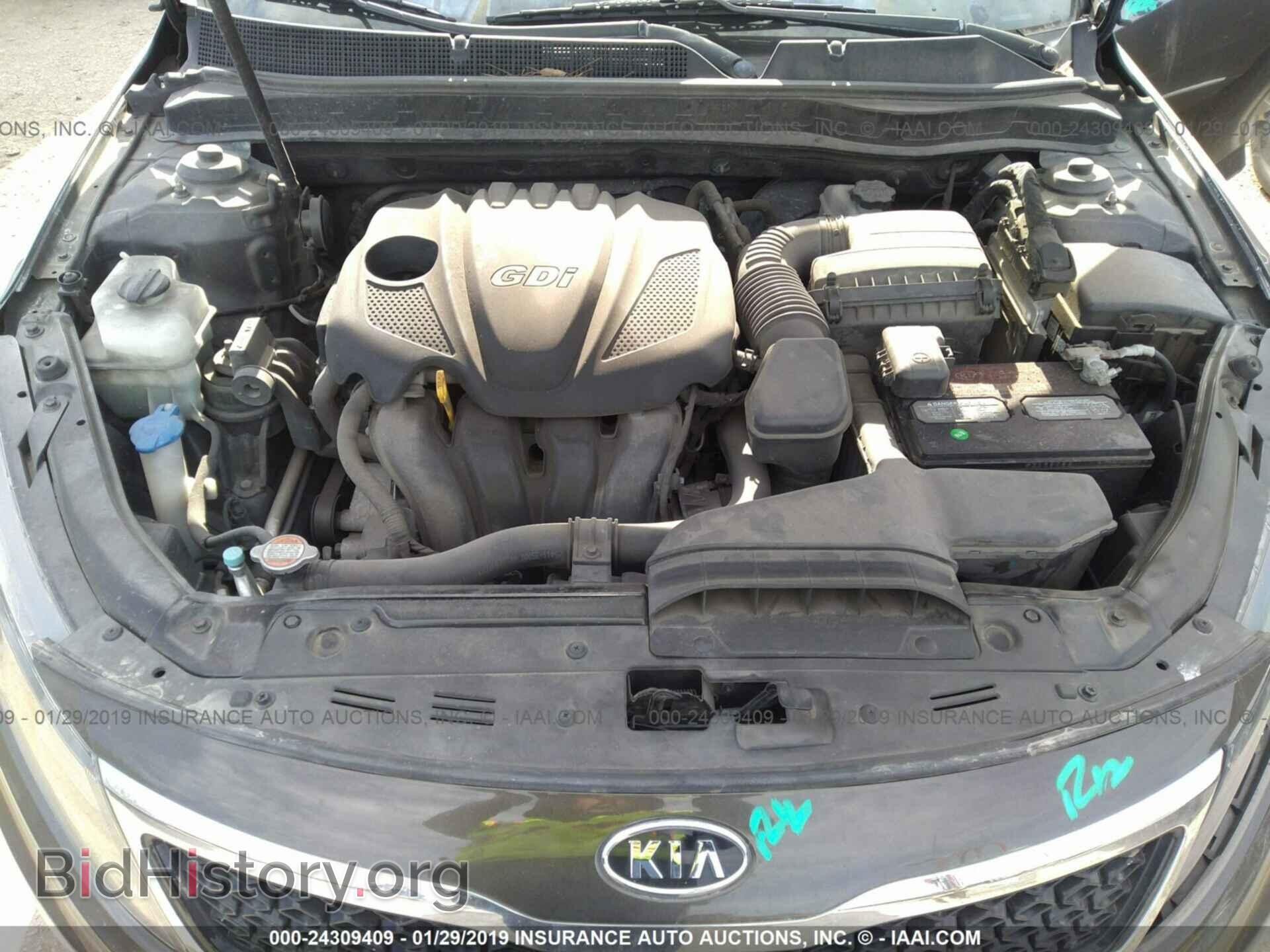 2011 KIA OPTIMA - VIN: KNAGM4A74B5059755 - Фото 10