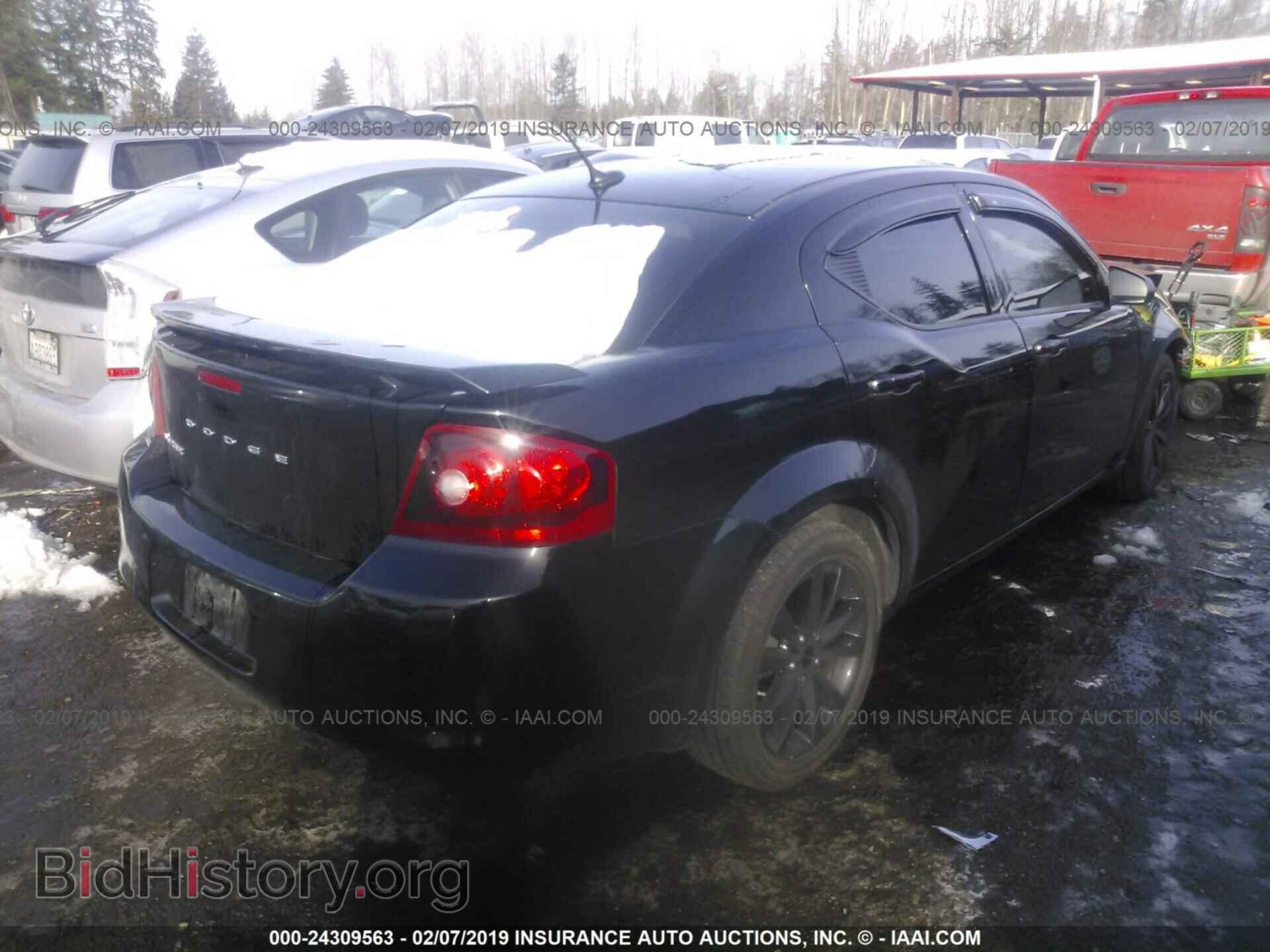 2014 DODGE AVENGER - VIN: 1C3CDZAB5EN233215 - Фото 4