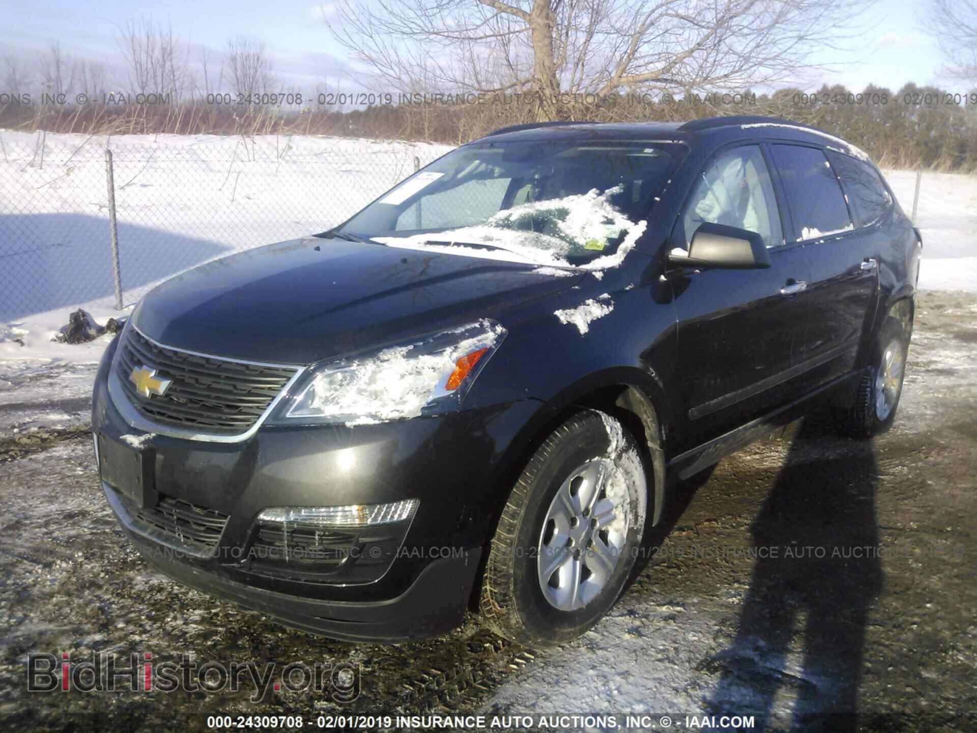 2013 CHEVROLET TRAVERSE - VIN: 1GNKRFED2DJ147330 - Фото 2