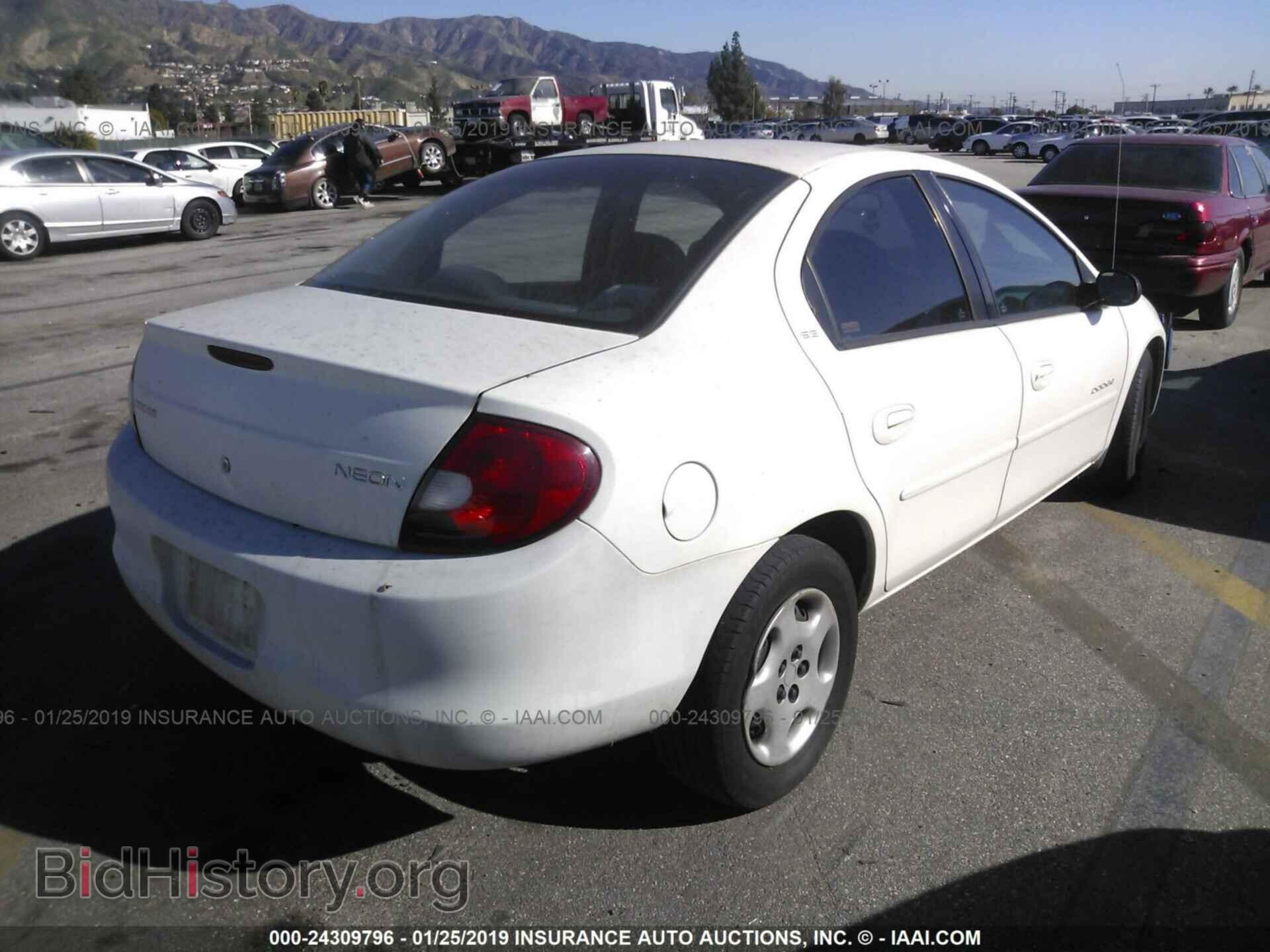 2001 DODGE NEON - VIN: 1B3ES46C61D140526 - Фото 4