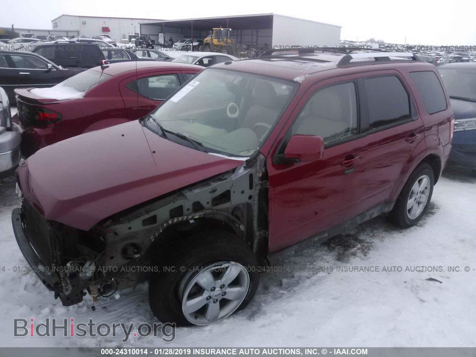 2011 FORD ESCAPE - VIN: 1FMCU9EG7BKB97876 - Фото 2