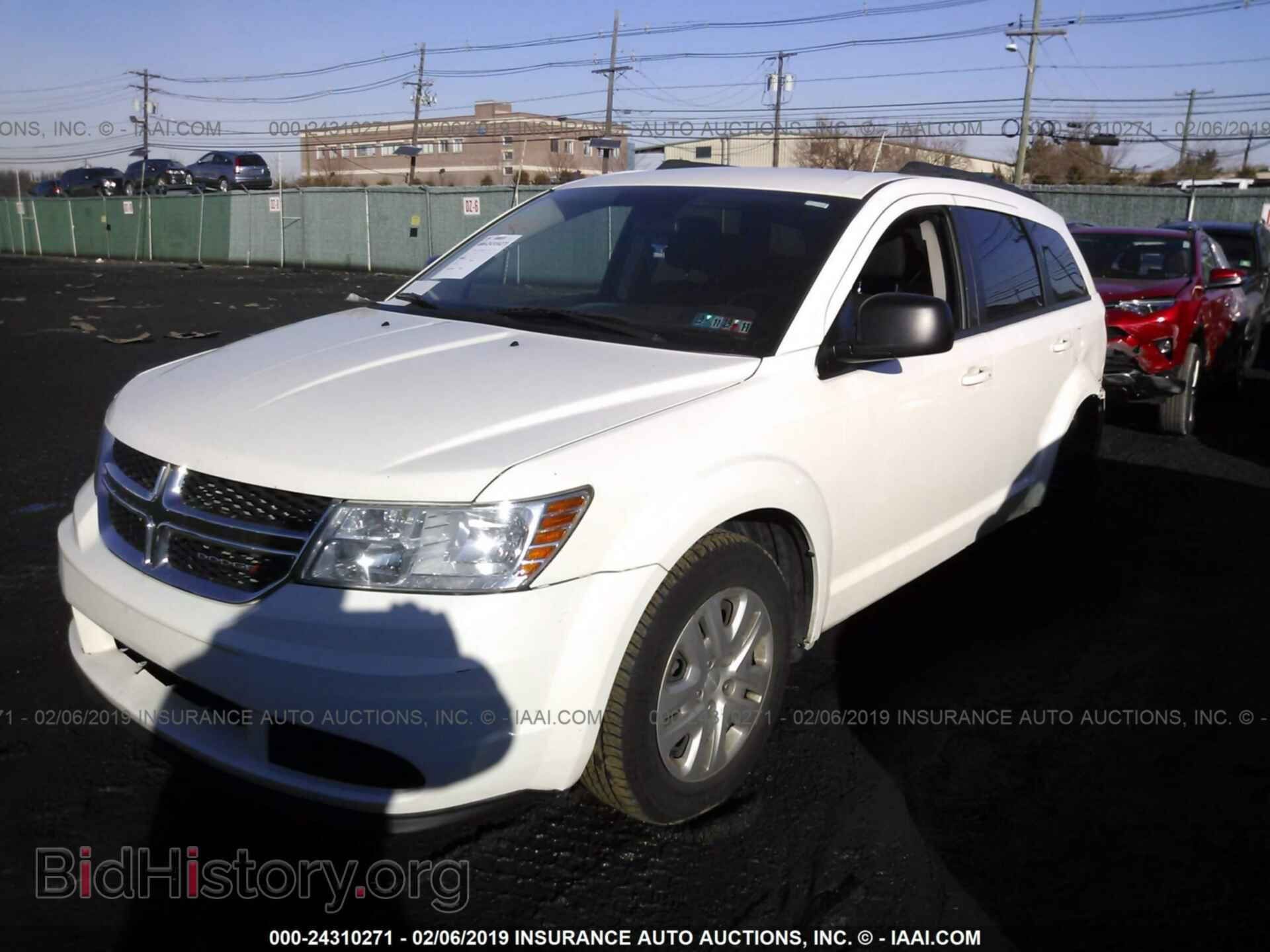 2017 DODGE JOURNEY - VIN: 3C4PDCAB5HT504272 - Фото 2