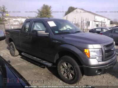 2013 Ford F150, серый — VIN 1FTFX1EF8DFD98053, IAAI