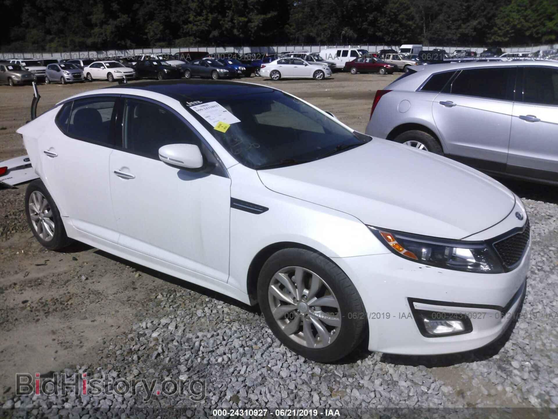 Фотография 5XXGN4A76FG381489 - KIA OPTIMA 2015