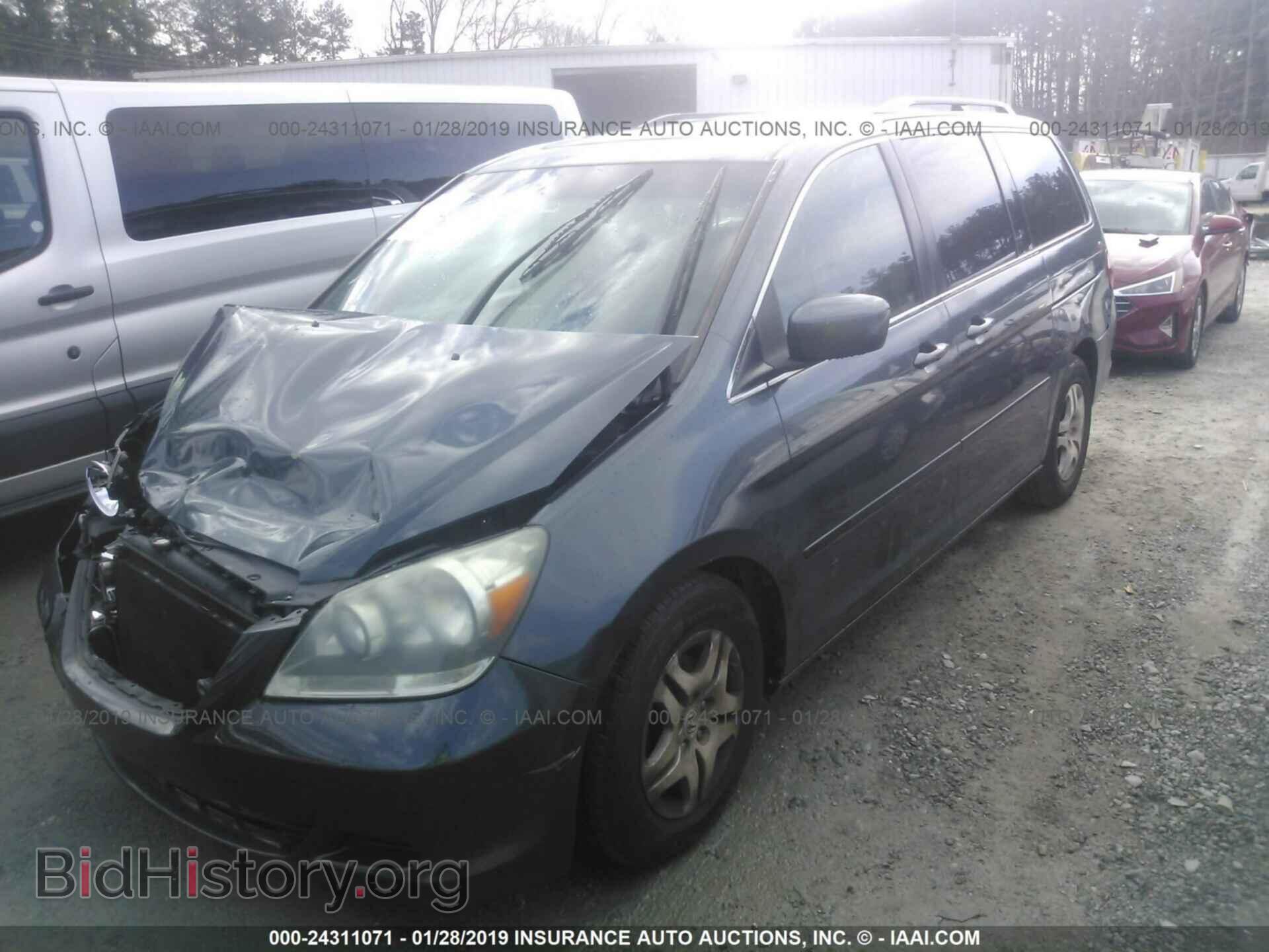2005 HONDA ODYSSEY - VIN: 5FNRL38675B417536 - Фото 2