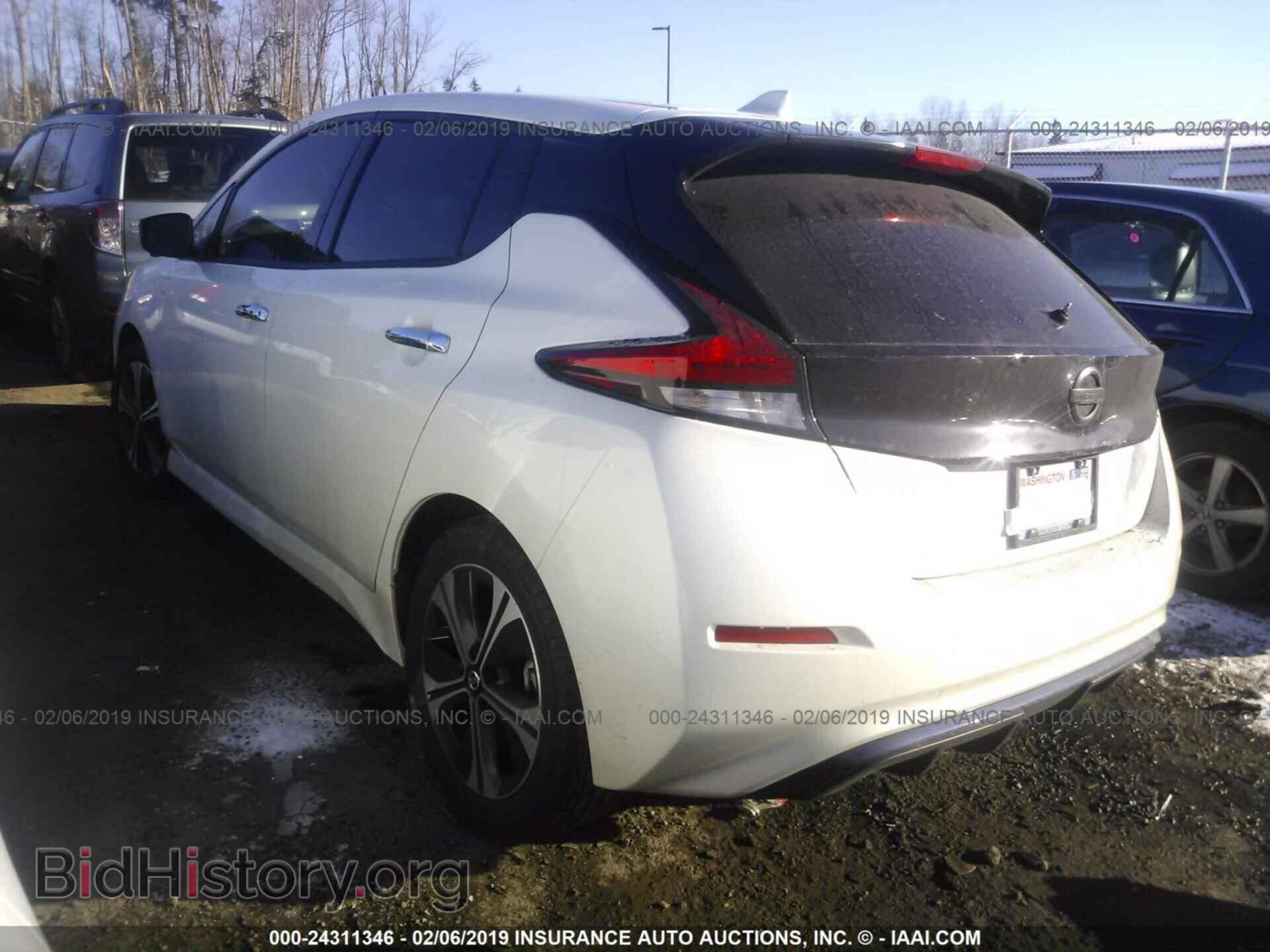 2018 NISSAN LEAF - VIN: 1N4AZ1CP6JC305520 - Фото 3