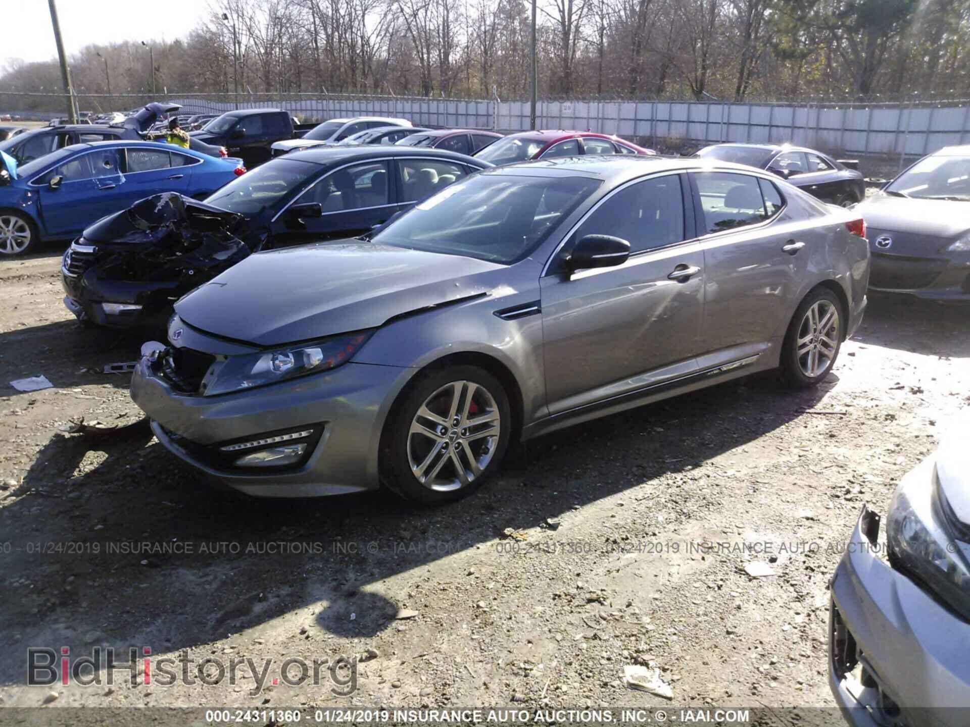 2013 KIA OPTIMA - VIN: 5XXGR4A68DG174787 - Фото 2