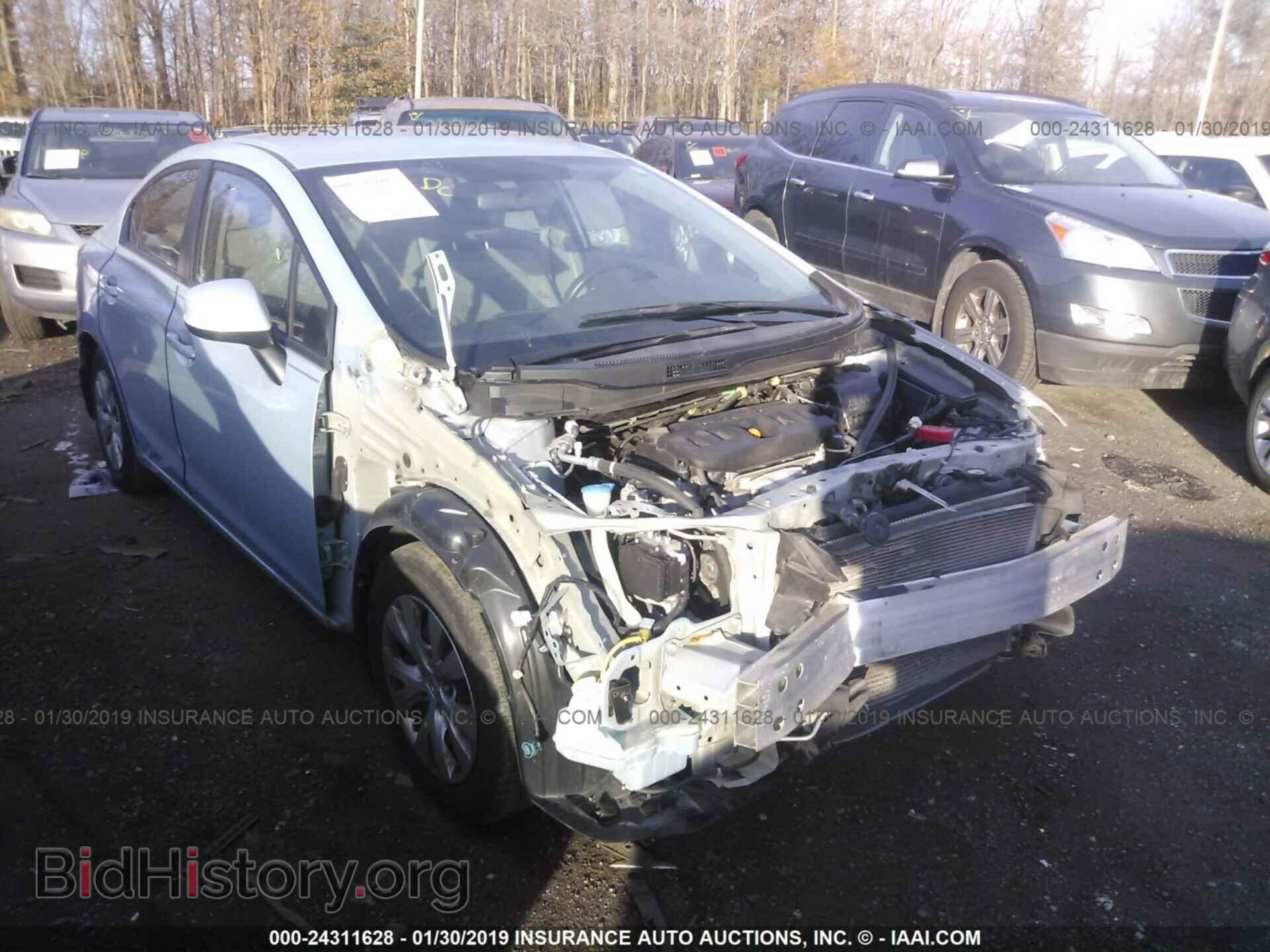Photo 19XFB2F5XCE314169 - HONDA CIVIC 2012