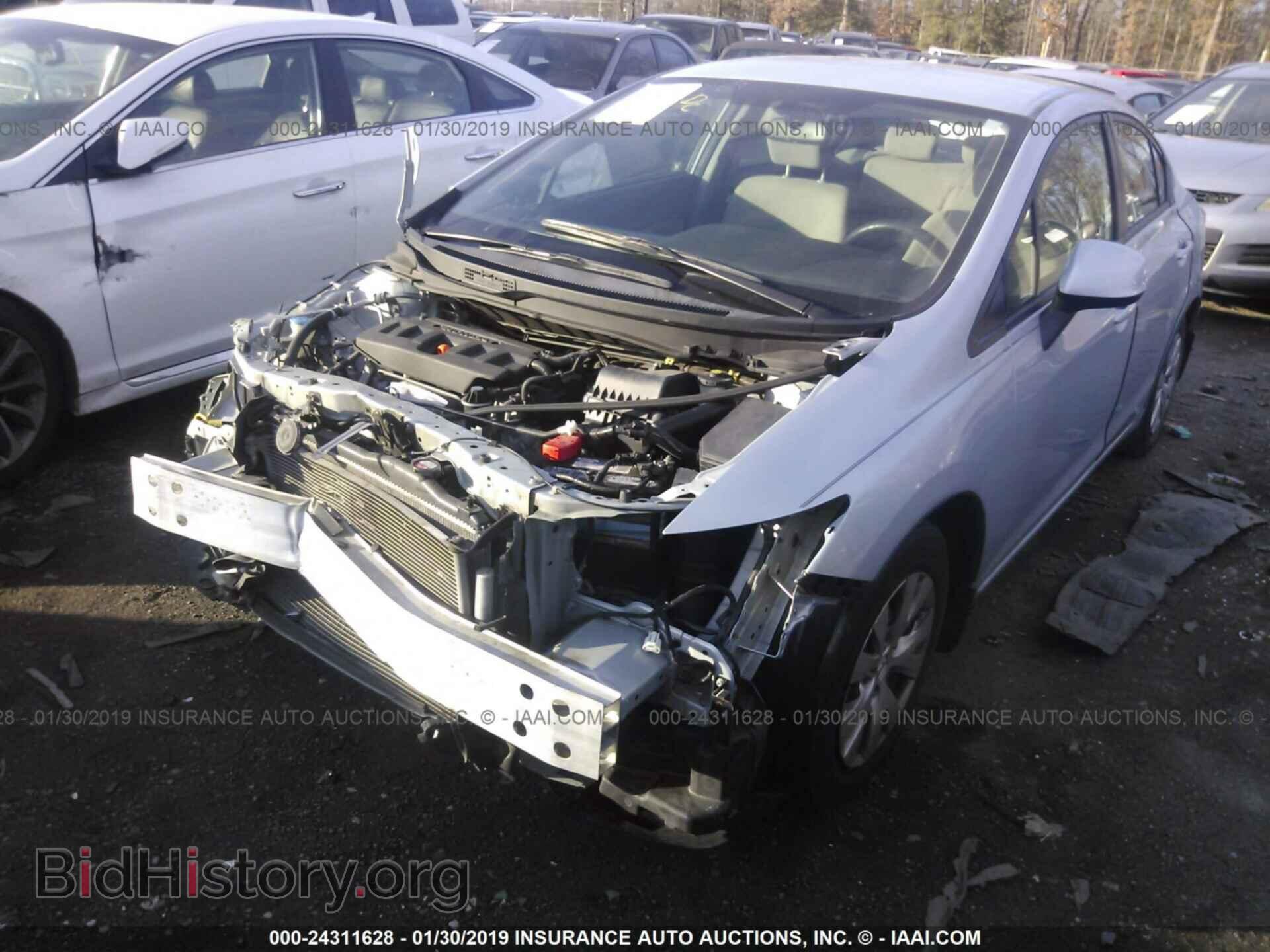 2012 HONDA CIVIC - VIN: 19XFB2F5XCE314169 - Фото 2