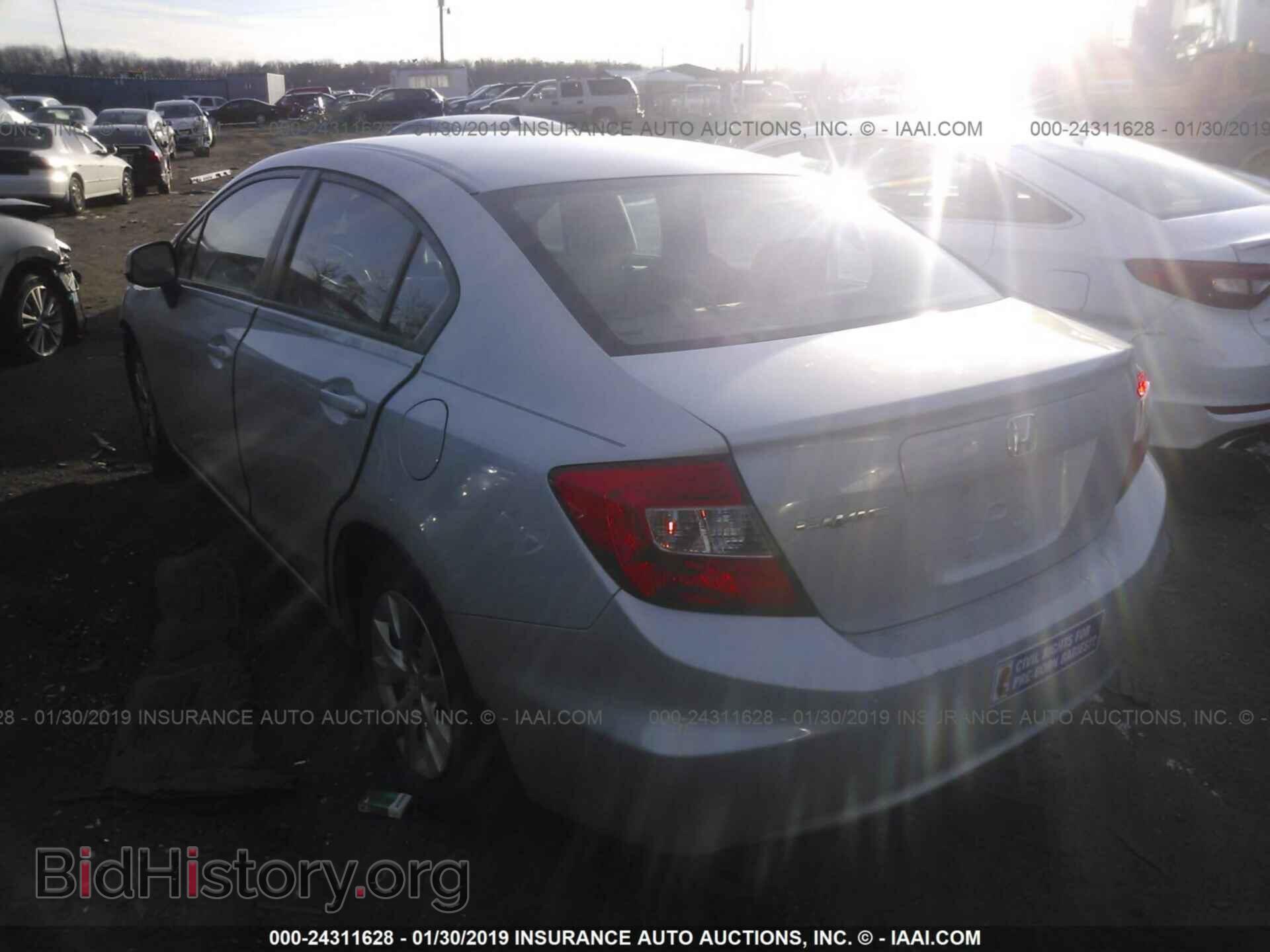 2012 HONDA CIVIC - VIN: 19XFB2F5XCE314169 - Фото 3