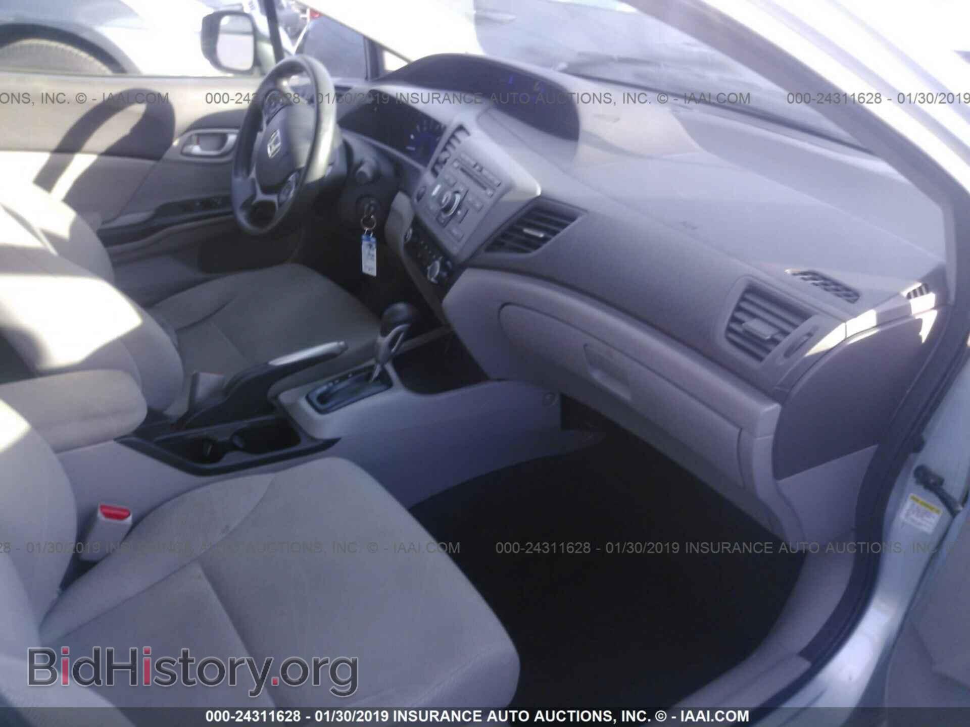2012 HONDA CIVIC - VIN: 19XFB2F5XCE314169 - Фото 5