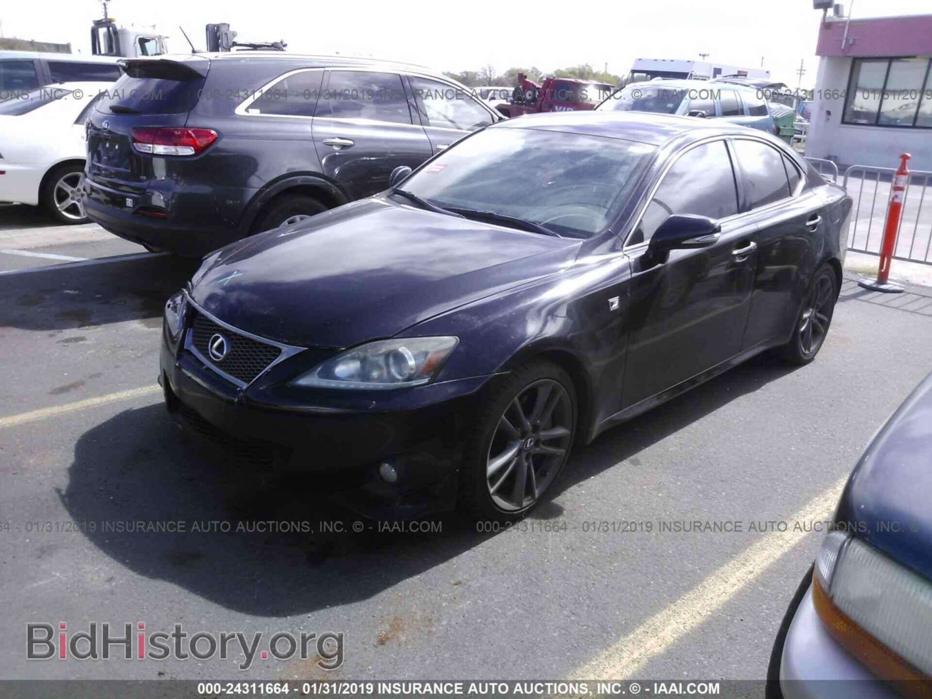 2012 LEXUS IS - VIN: JTHBE5C25C5029407 - Photo 2