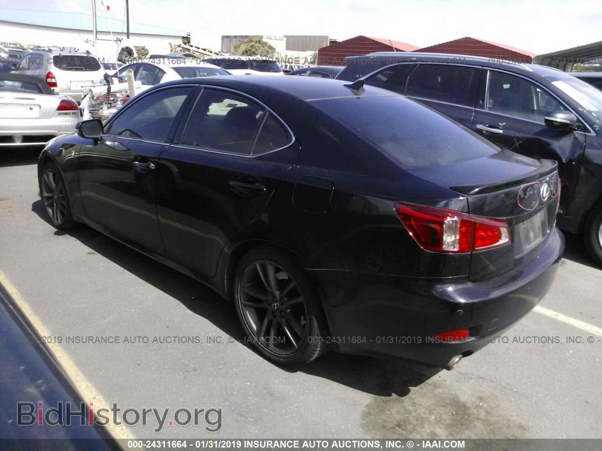 2012 LEXUS IS - VIN: JTHBE5C25C5029407 - Photo 3