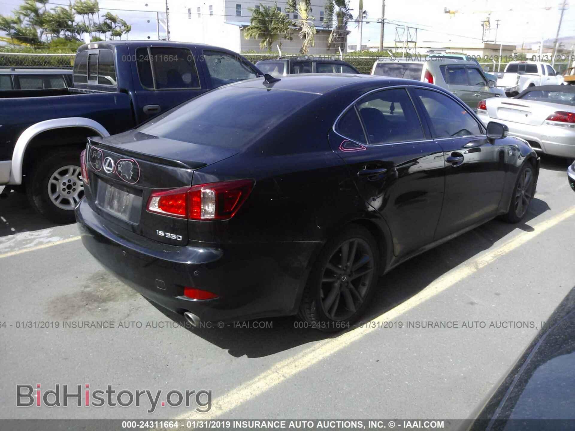 2012 LEXUS IS - VIN: JTHBE5C25C5029407 - Photo 4