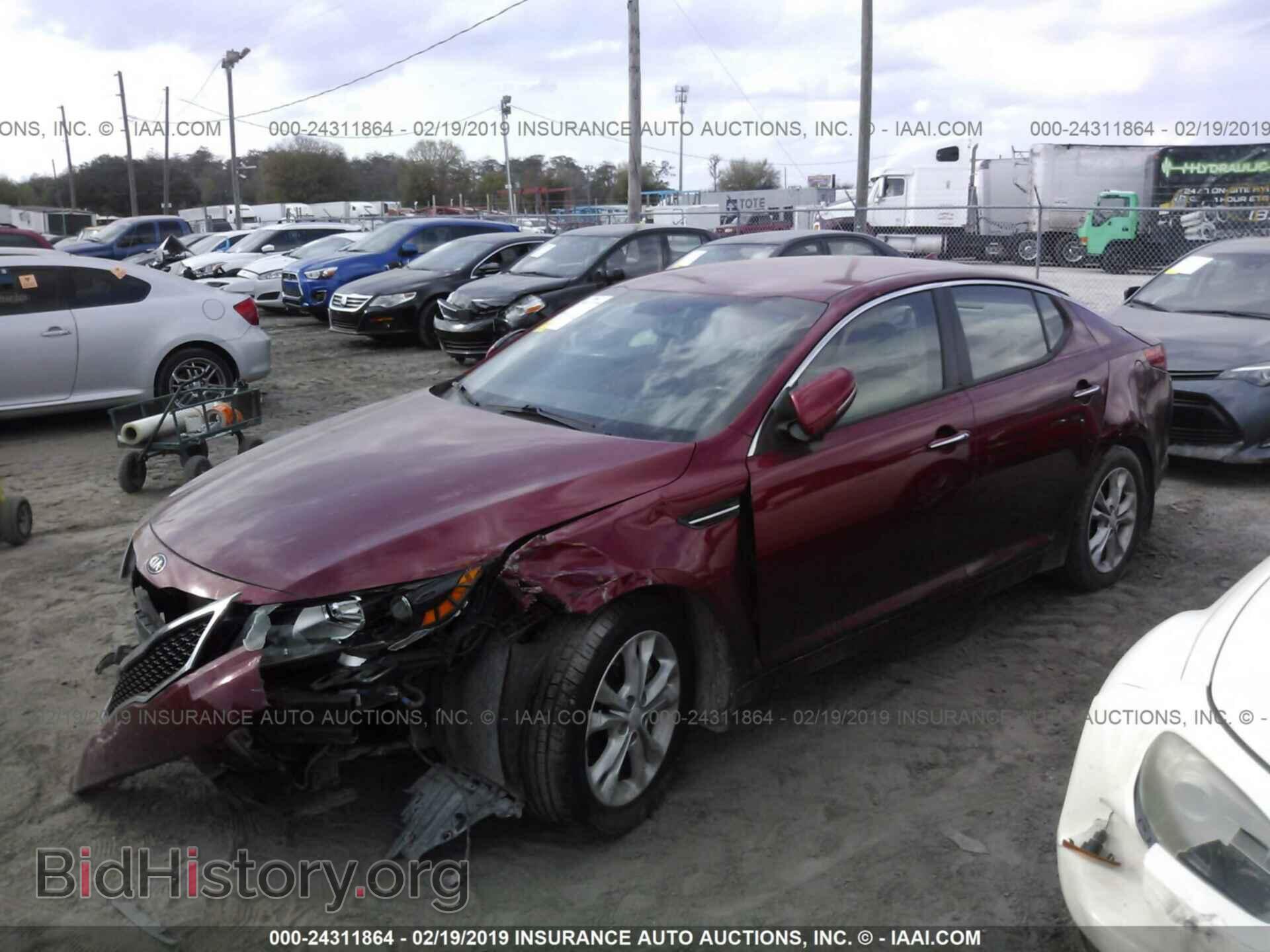 2013 KIA OPTIMA - VIN: 5XXGN4A75DG177179 - Фото 2