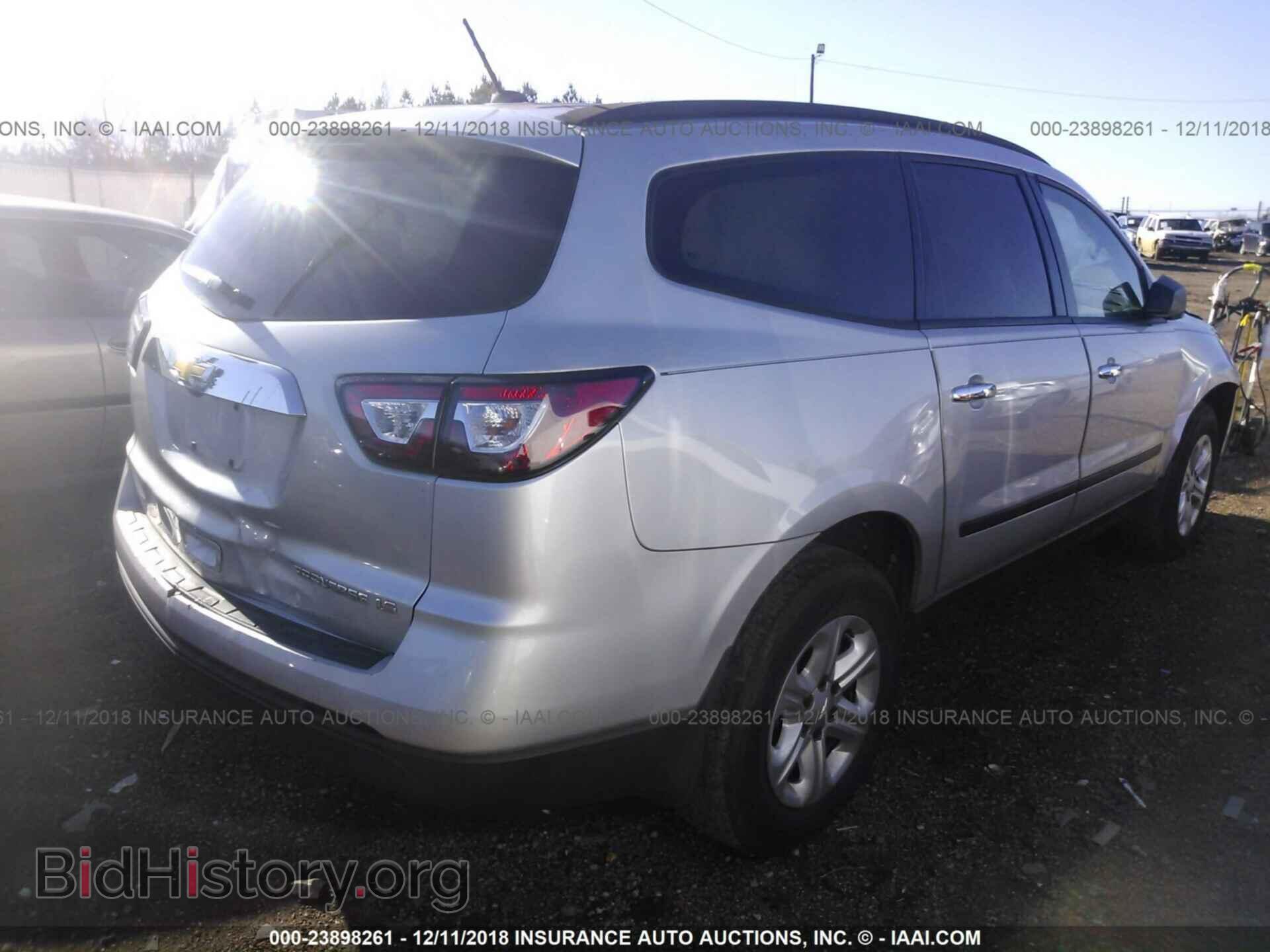 2013 CHEVROLET TRAVERSE - VIN: 1GNKRFED2DJ167769 - Фото 4