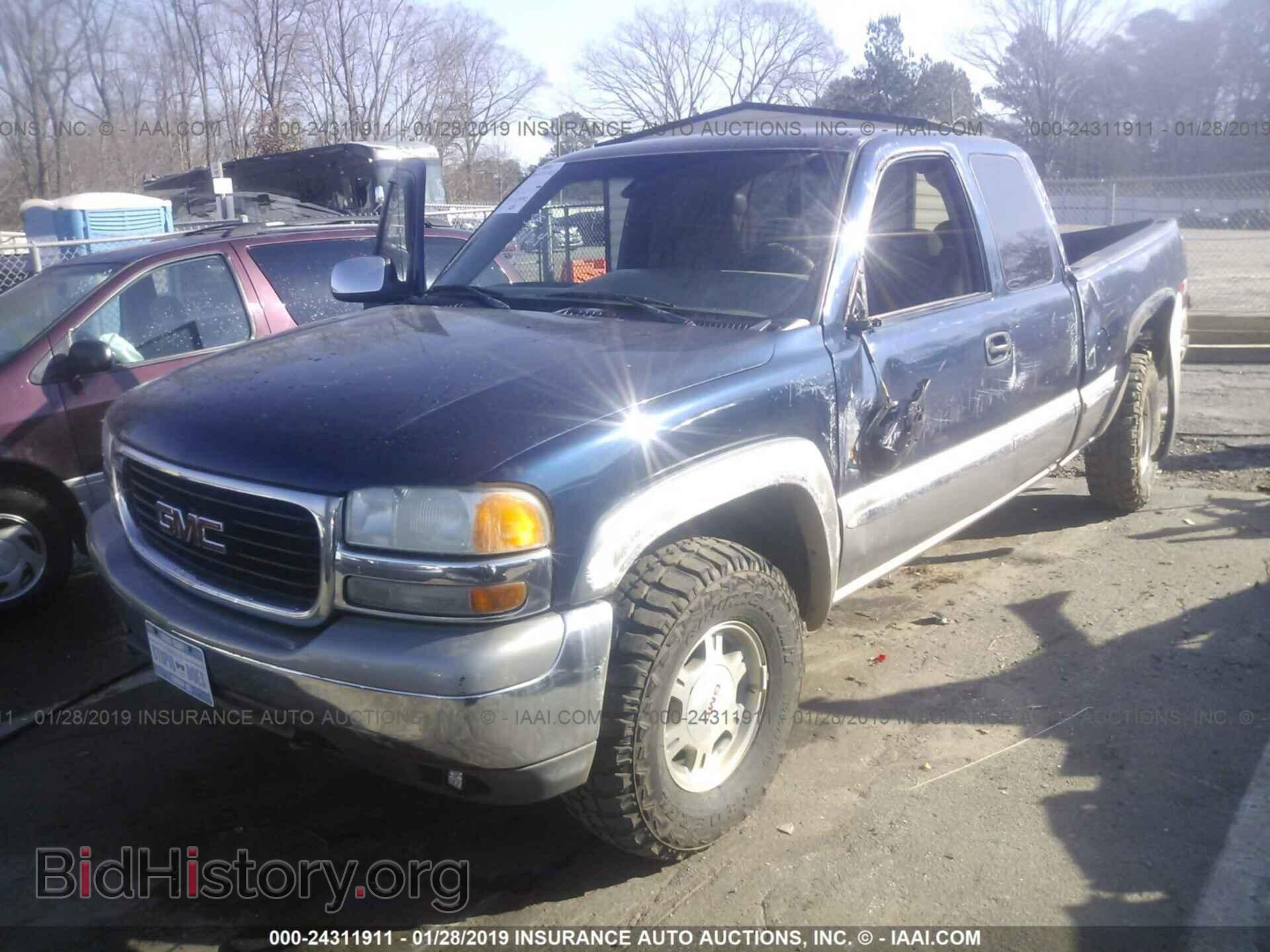 2000 GMC NEW SIERRA - VIN: 1GTEK19T4YZ283741 - Фото 2