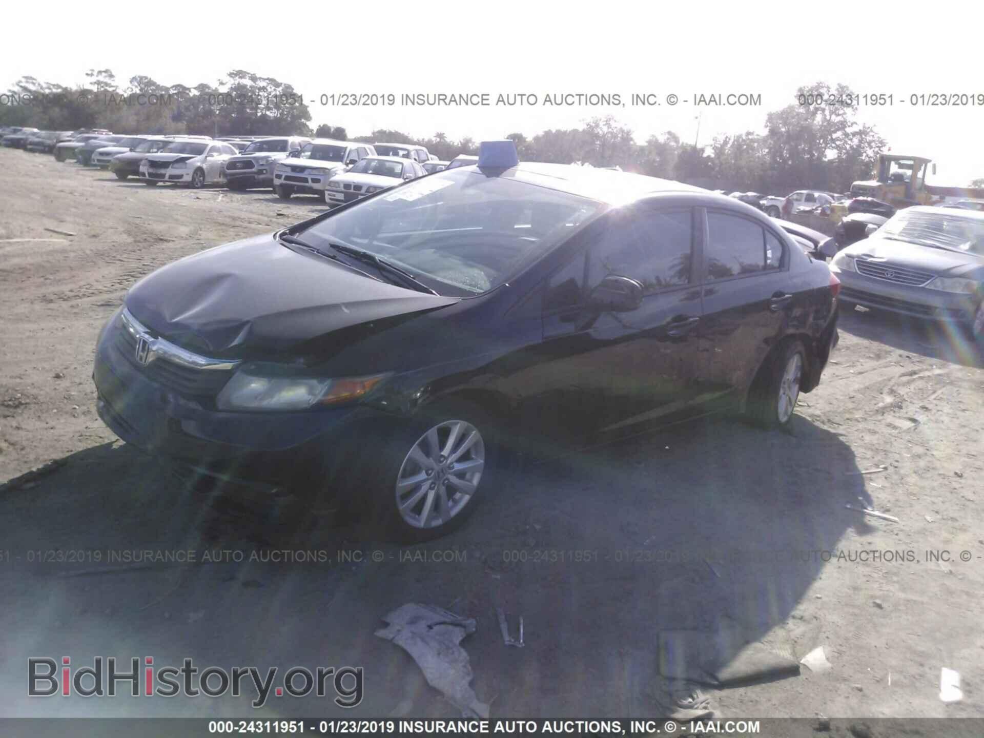 2012 HONDA CIVIC - VIN: 19XFB2F94CE000424 - Photo 2
