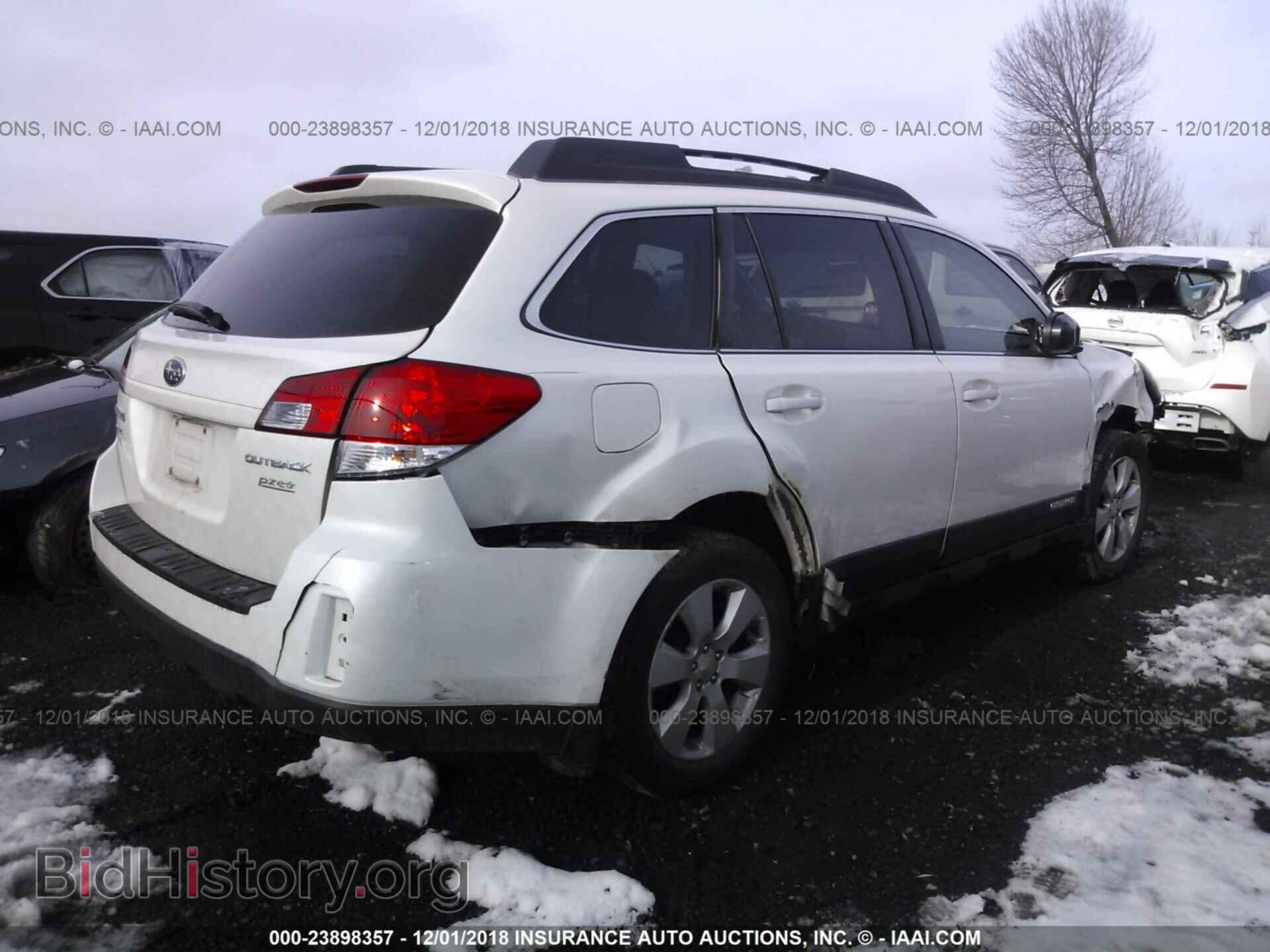 2011 SUBARU OUTBACK - VIN: 4S4BRBCC2B3330980 - Фото 4