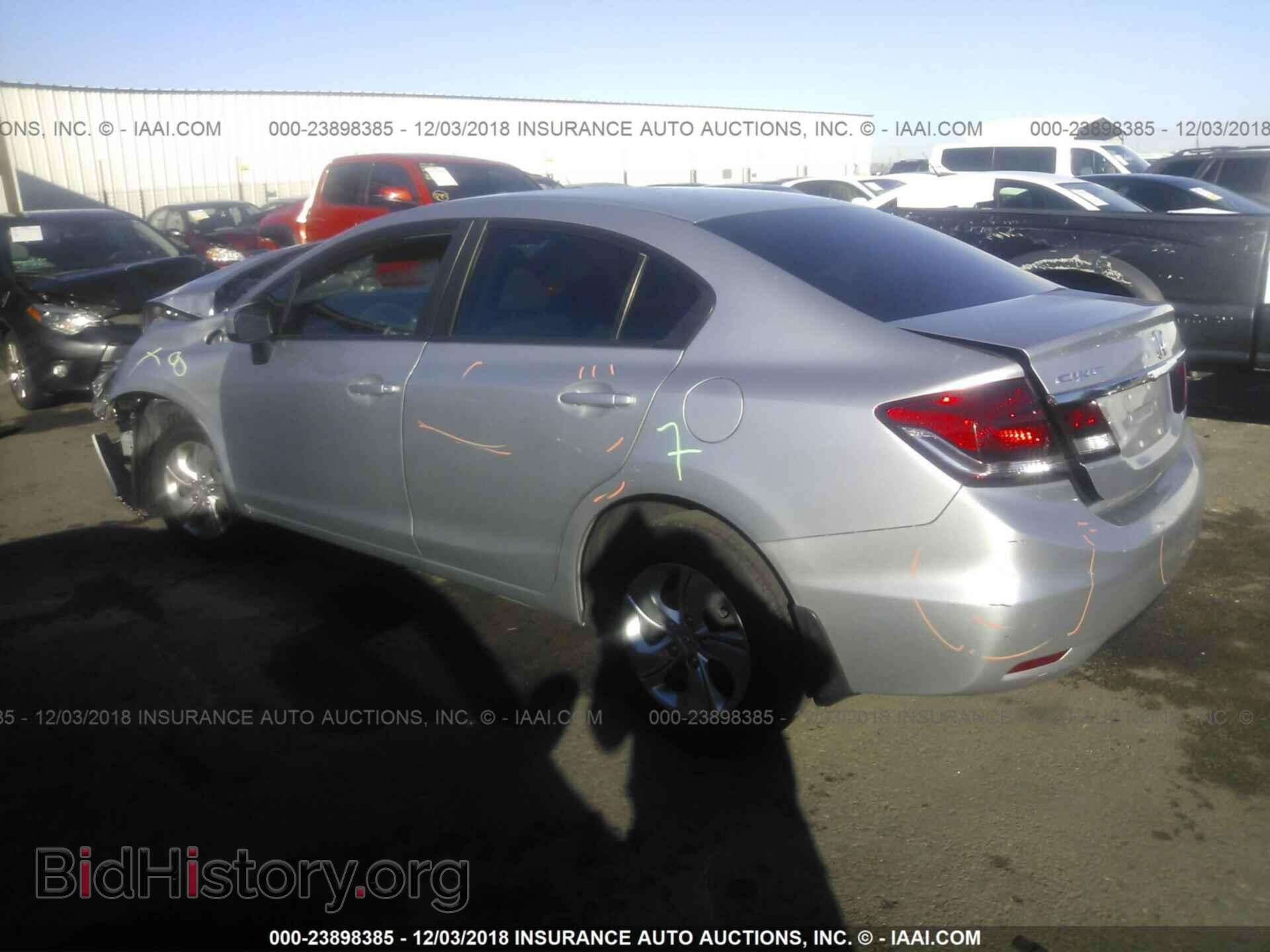 2014 HONDA CIVIC - VIN: 19XFB2F57EE200911 - Фото 3