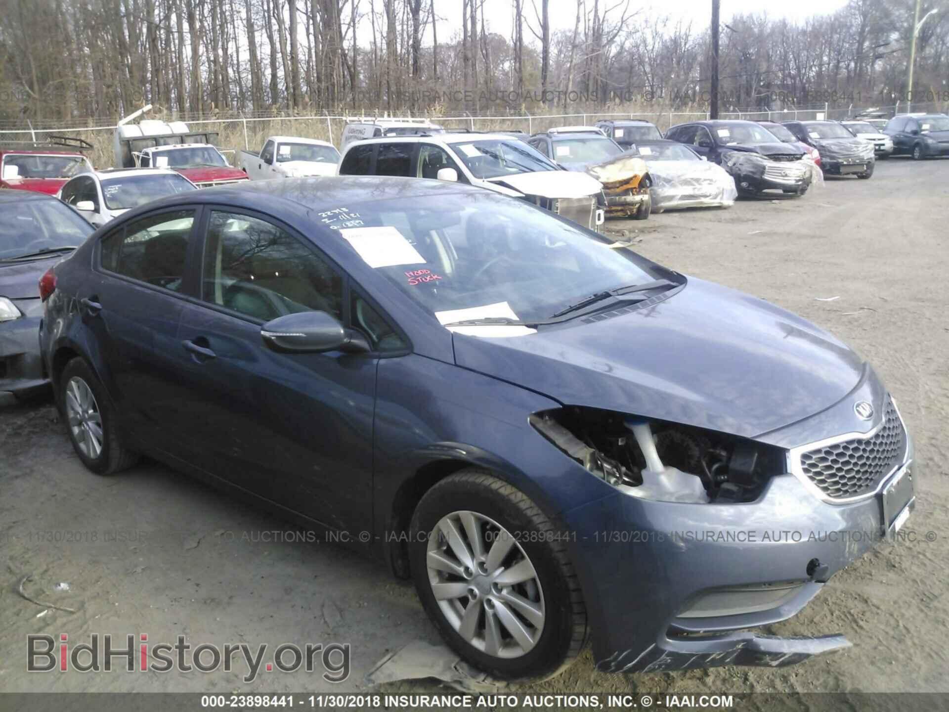 Фотография KNAFX4A61E5221727 - KIA FORTE 2014
