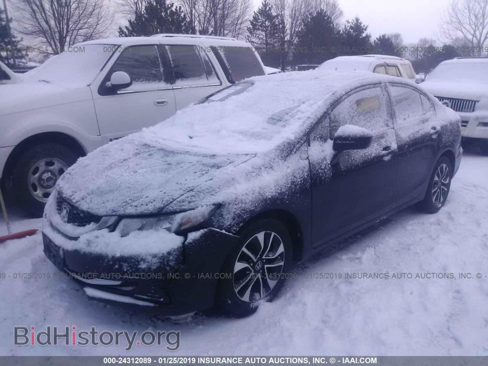 2014 HONDA CIVIC - VIN: 19XFB2F80EE224123 - Фото 2