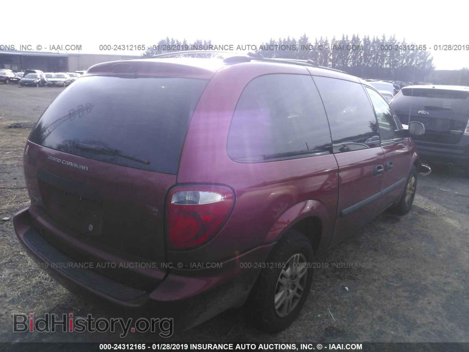 2006 DODGE GRAND CARAVAN - VIN: 1D4GP24R06B585144 - Фото 4