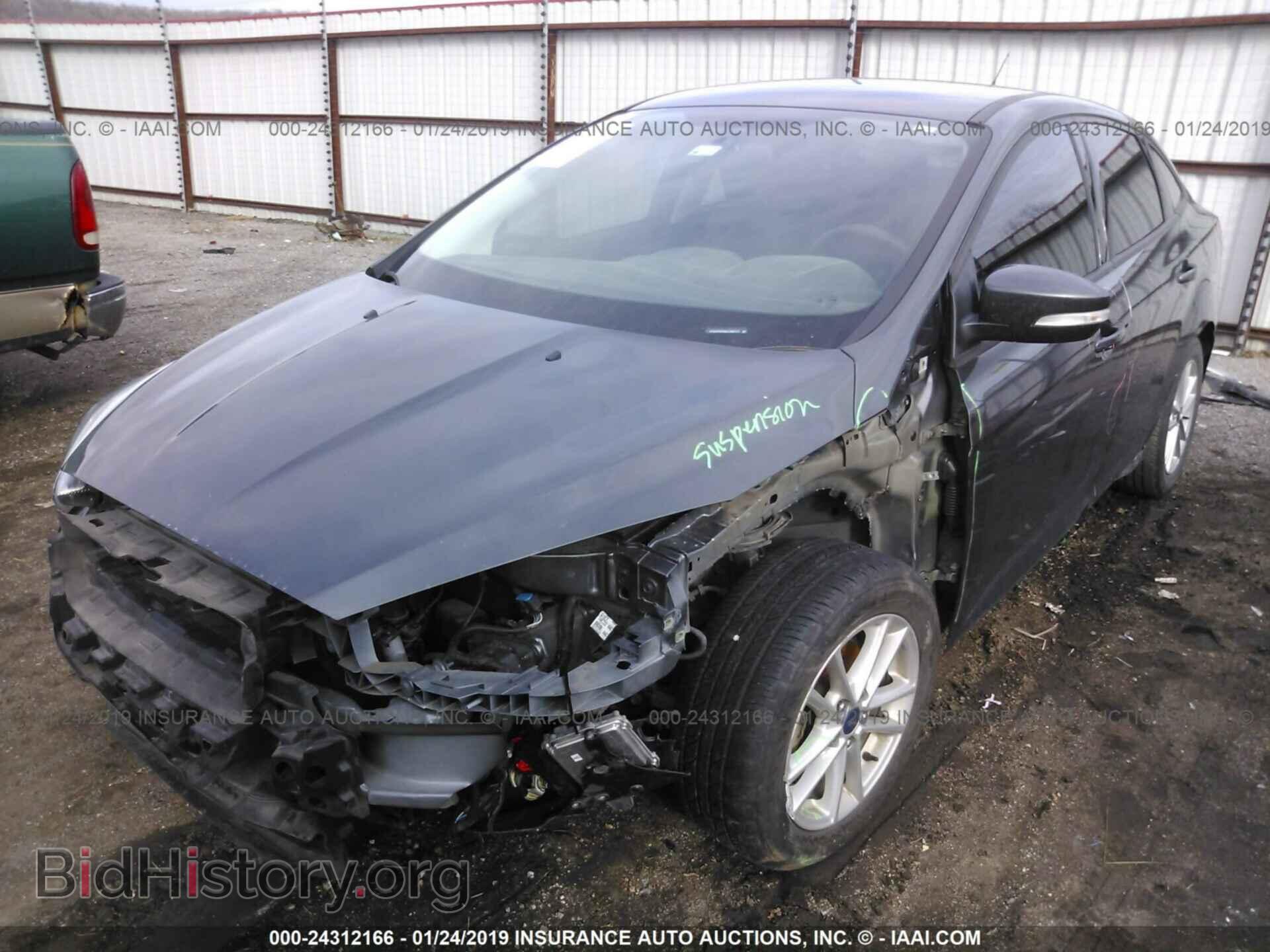 2016 FORD FOCUS - VIN: 1FADP3F20GL360777 - Фото 2