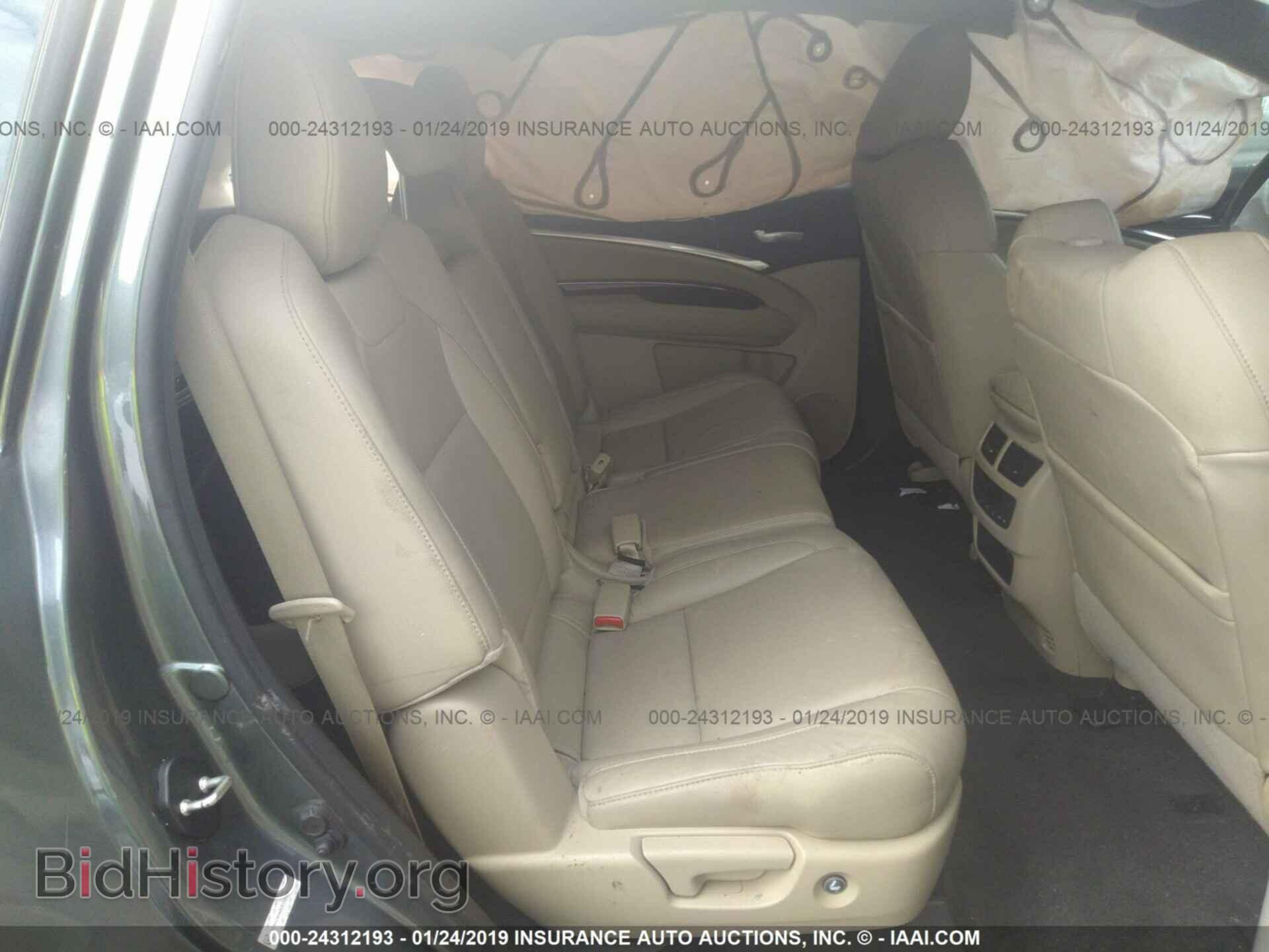 2014 ACURA MDX - VIN: 5FRYD4H48EB003189 - Фото 8