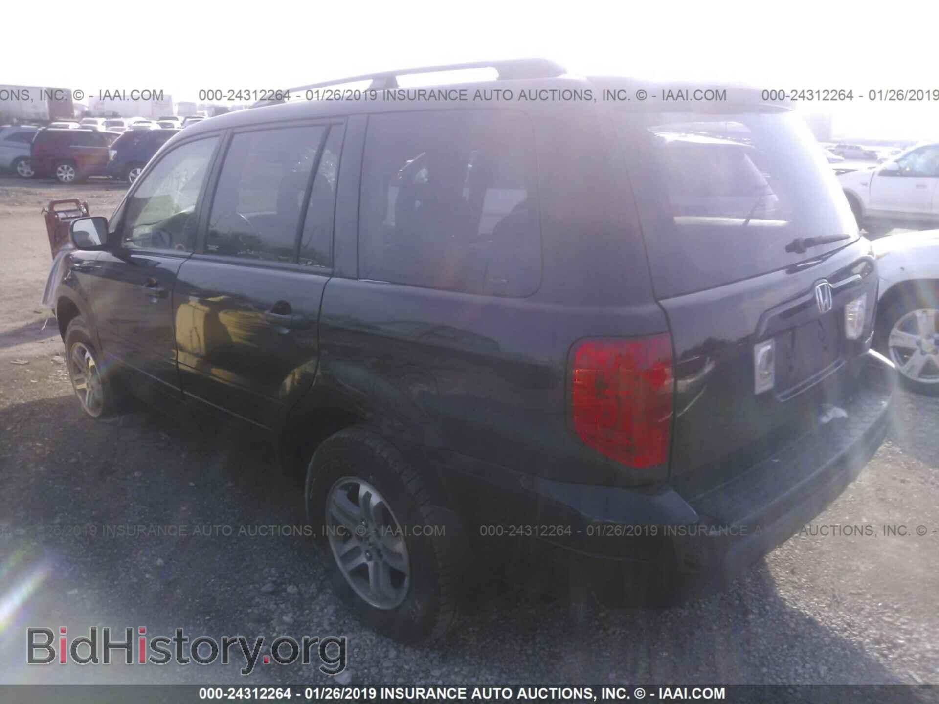 2005 HONDA PILOT - VIN: 2HKYF18635H532093 - Фото 3