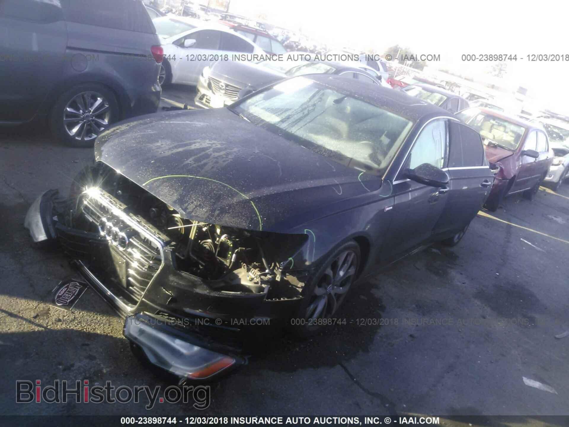 2013 AUDI A6 - VIN: WAUHGAFC1DN092764 - Фото 2