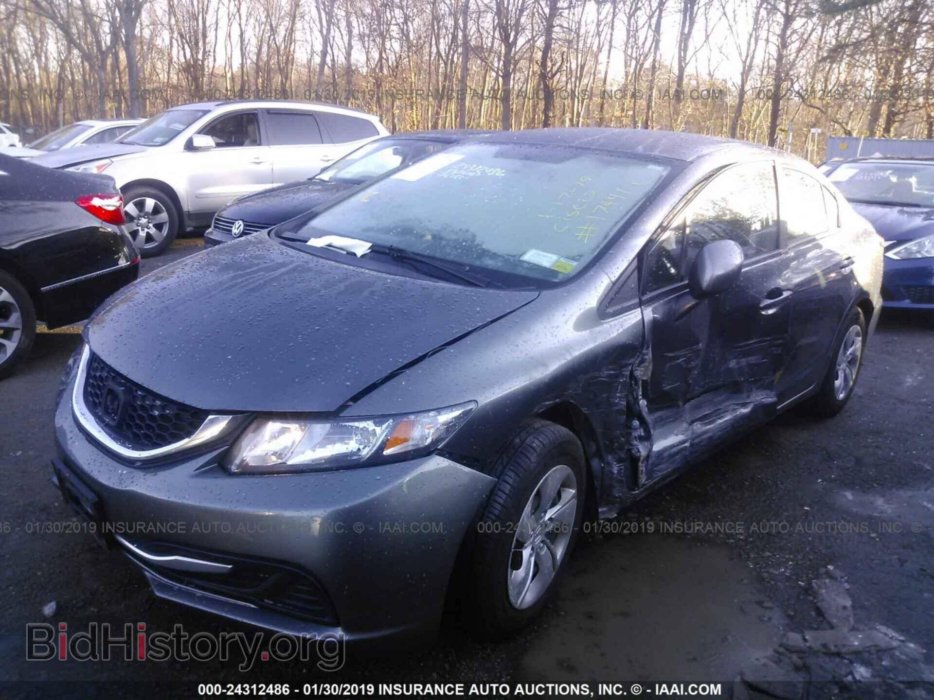 2013 HONDA CIVIC - VIN: 19XFB2F50DE222828 - Photo 2
