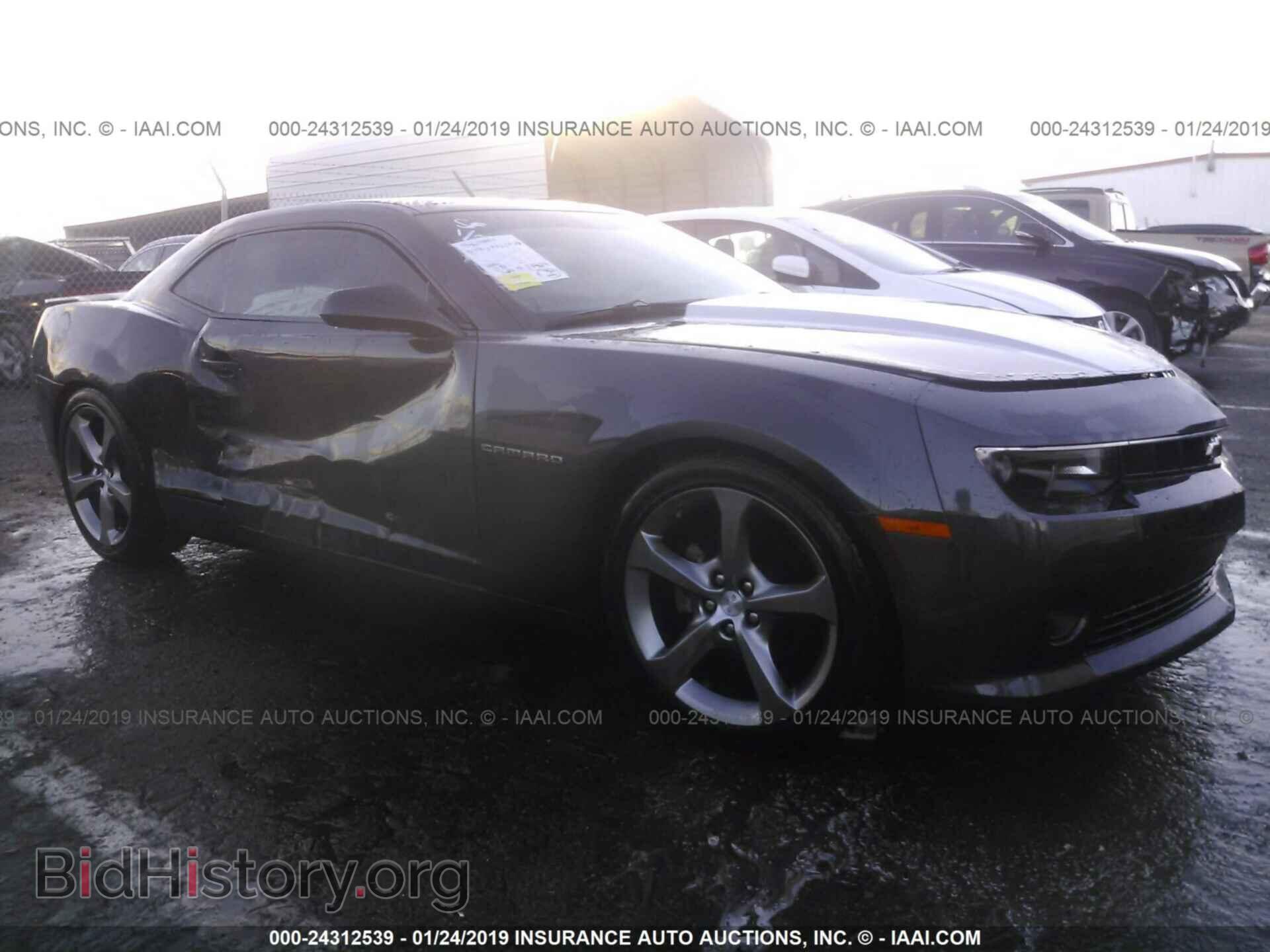 Фотография 2G1FB1E3XE9163595 - CHEVROLET CAMARO 2014