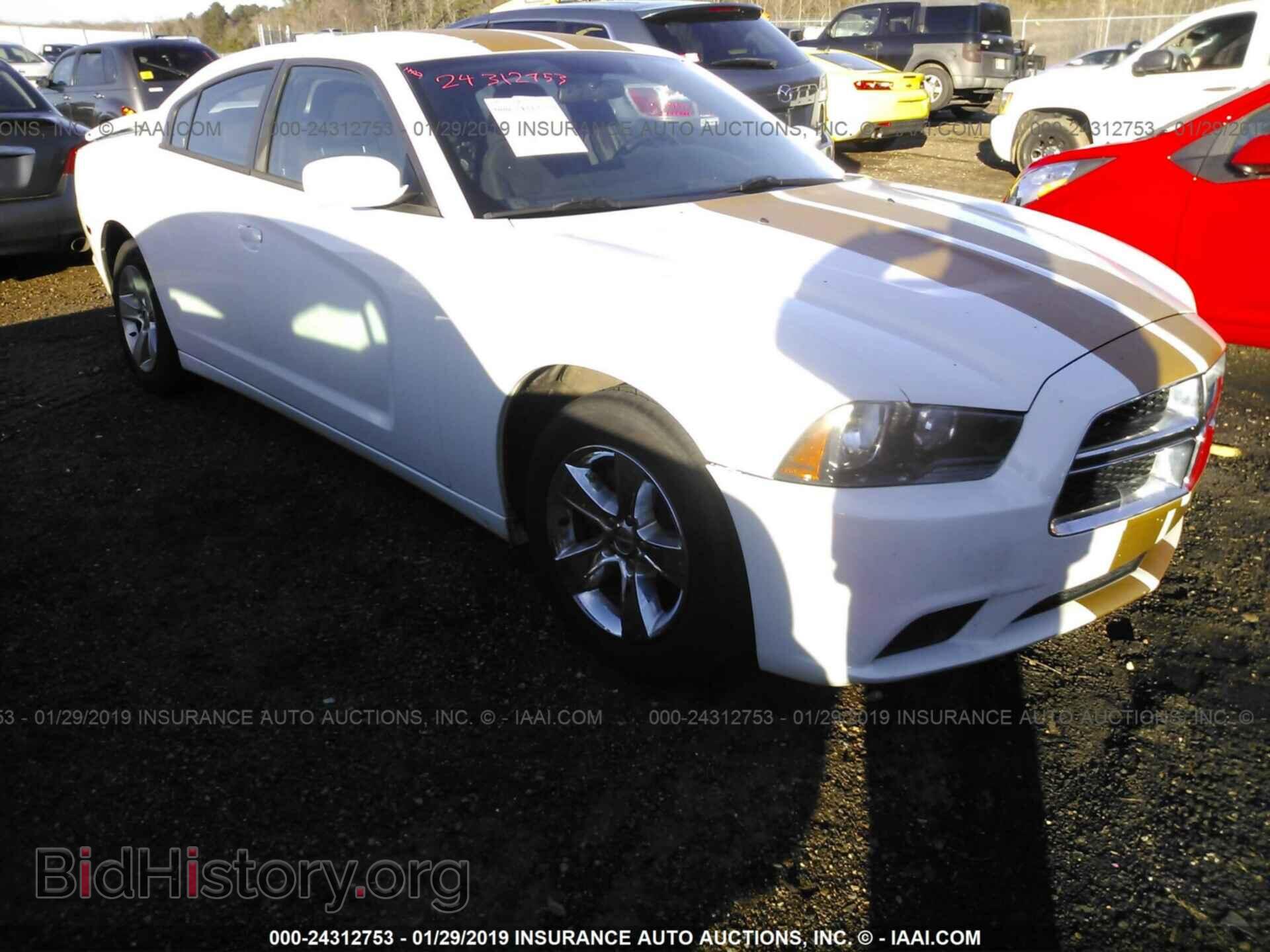 Photo 2C3CDXBG7CH203850 - DODGE CHARGER 2012