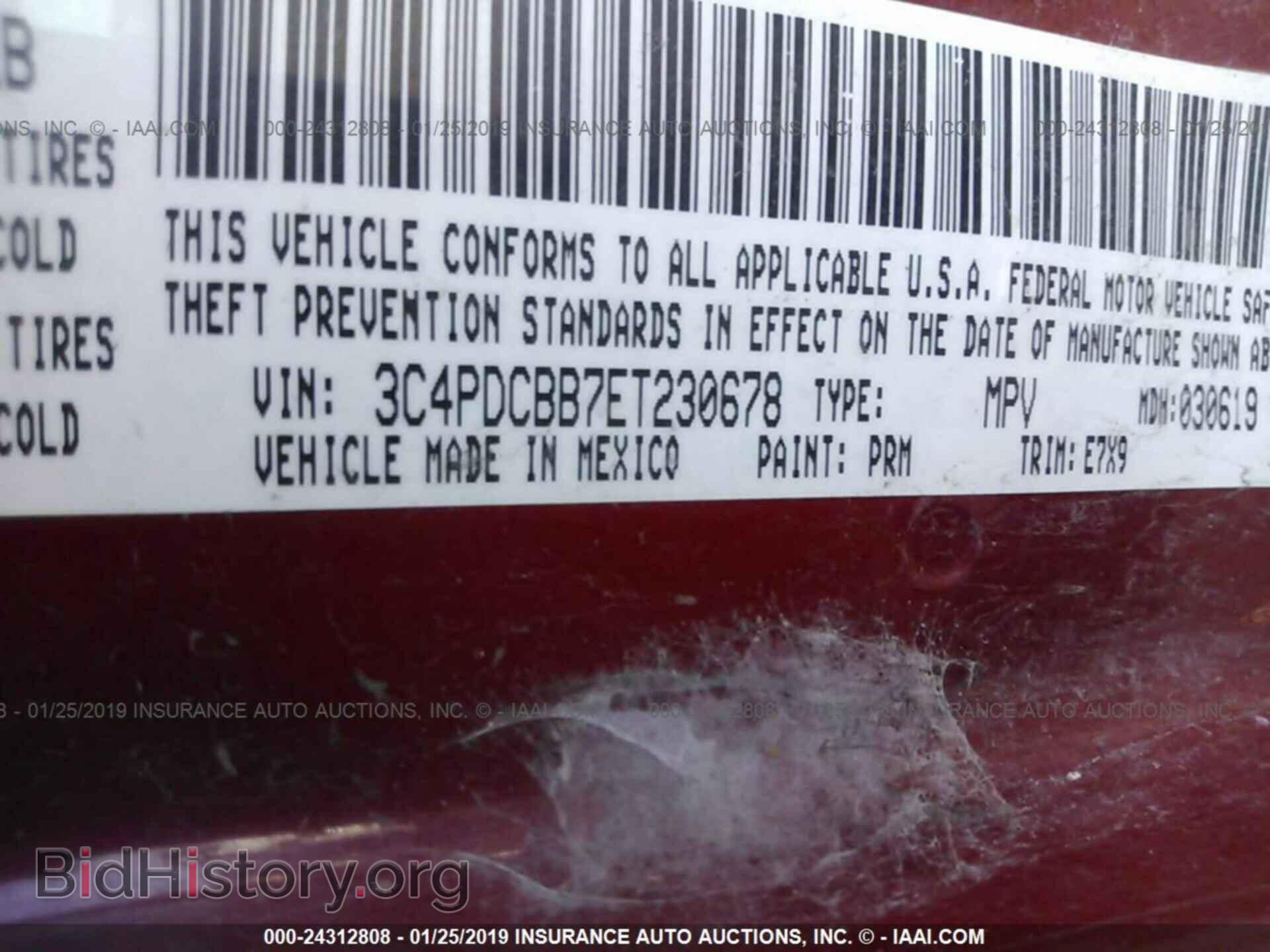 2014 DODGE JOURNEY - VIN: 3C4PDCBB7ET230678 - Photo 9