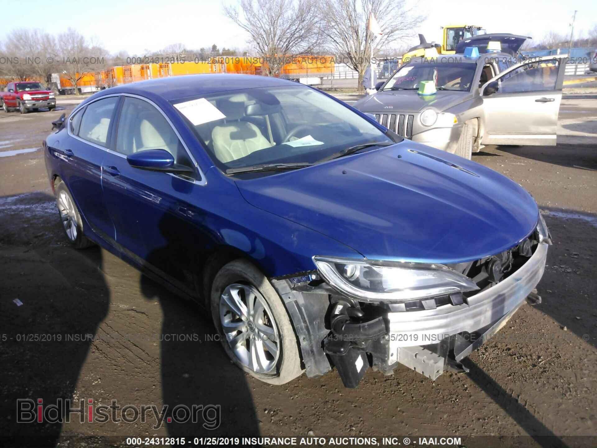 Фотография 1C3CCCAB0GN104172 - CHRYSLER 200 2016
