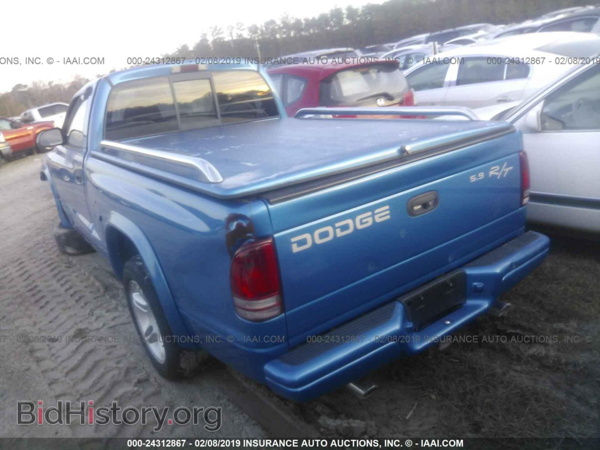 2000 DODGE DAKOTA - VIN: 1B7GL26Z0YS604106 - Photo 3