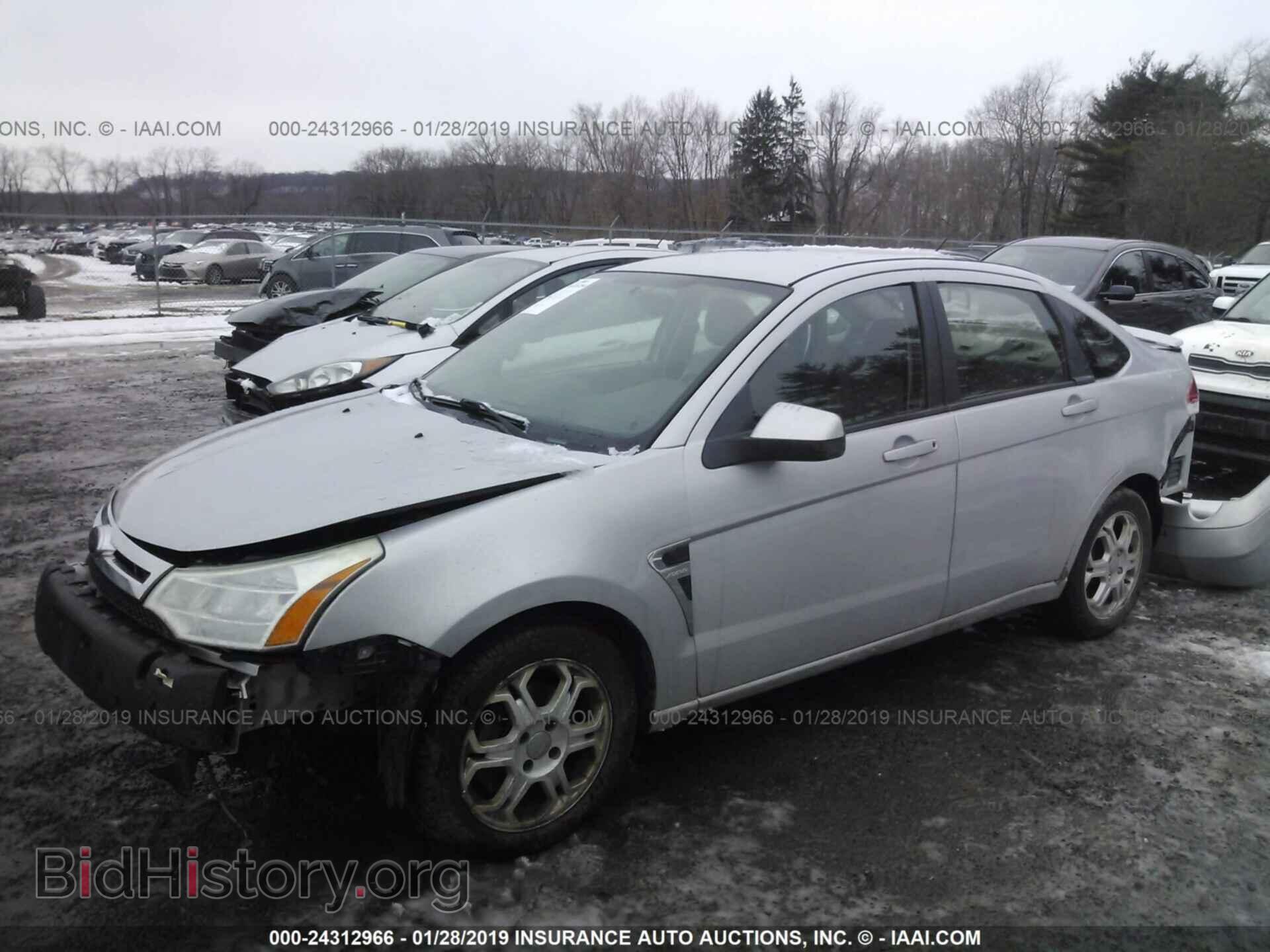 2008 FORD FOCUS - VIN: 1FAHP35N38W143835 - Фото 2