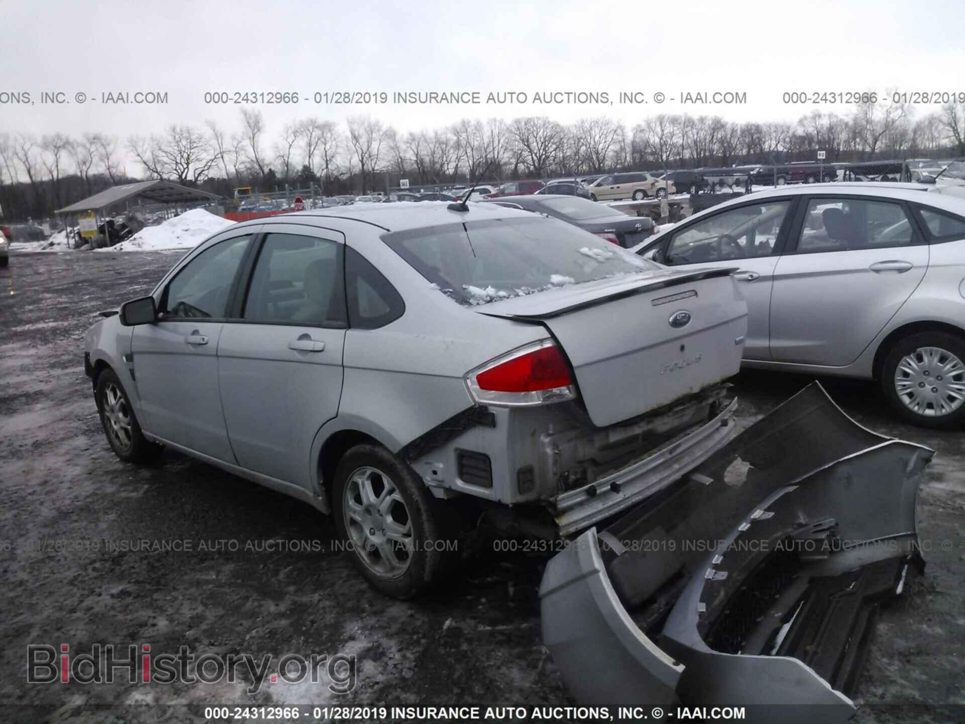 2008 FORD FOCUS - VIN: 1FAHP35N38W143835 - Фото 3