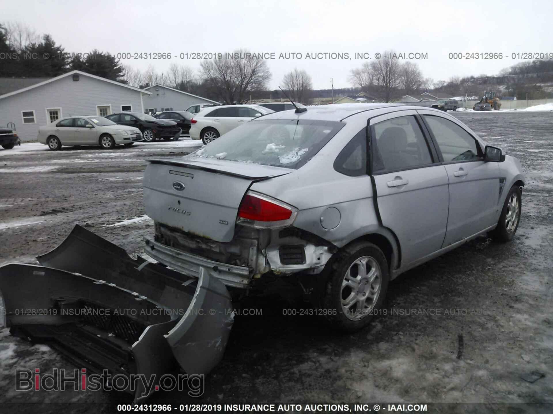 2008 FORD FOCUS - VIN: 1FAHP35N38W143835 - Фото 4