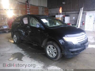 2007 Ford EDGE SE, черный — VIN 2FMDK46C17BA54271, IAAI