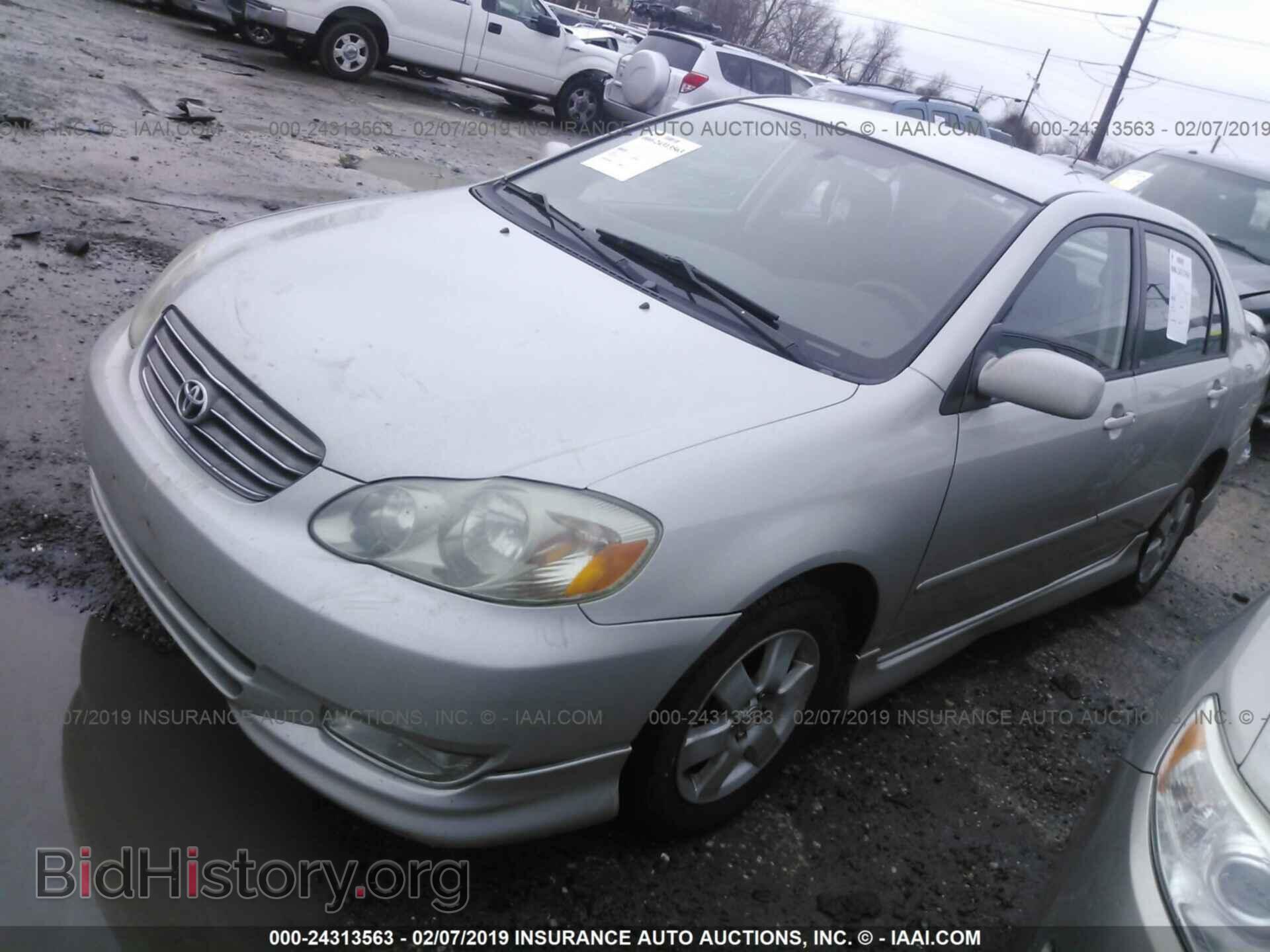 2003 TOYOTA COROLLA - VIN: 2T1BR32E63C074039 - Фото 2