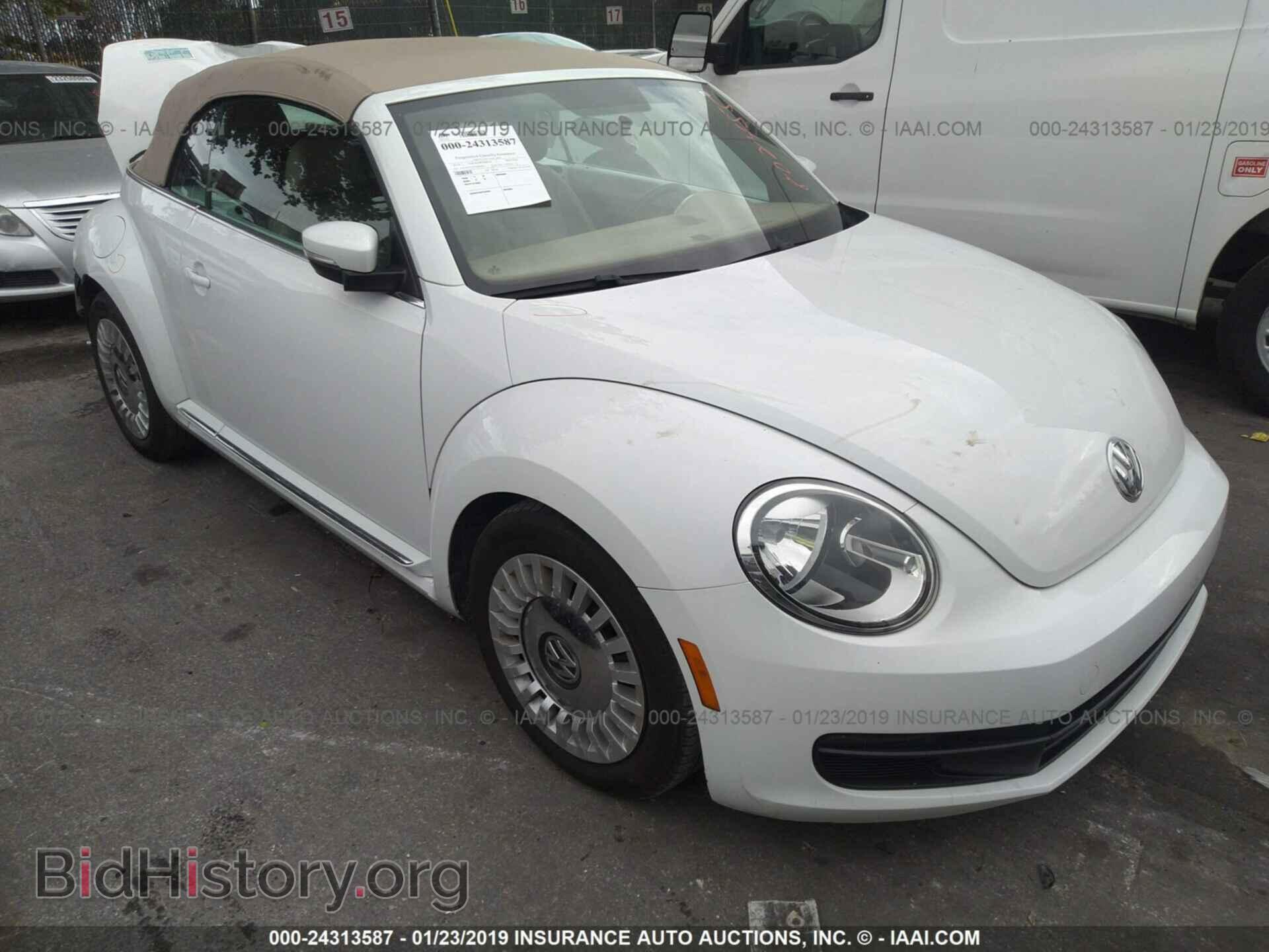 Фотография 3VW507AT3FM802455 - VOLKSWAGEN BEETLE 2015