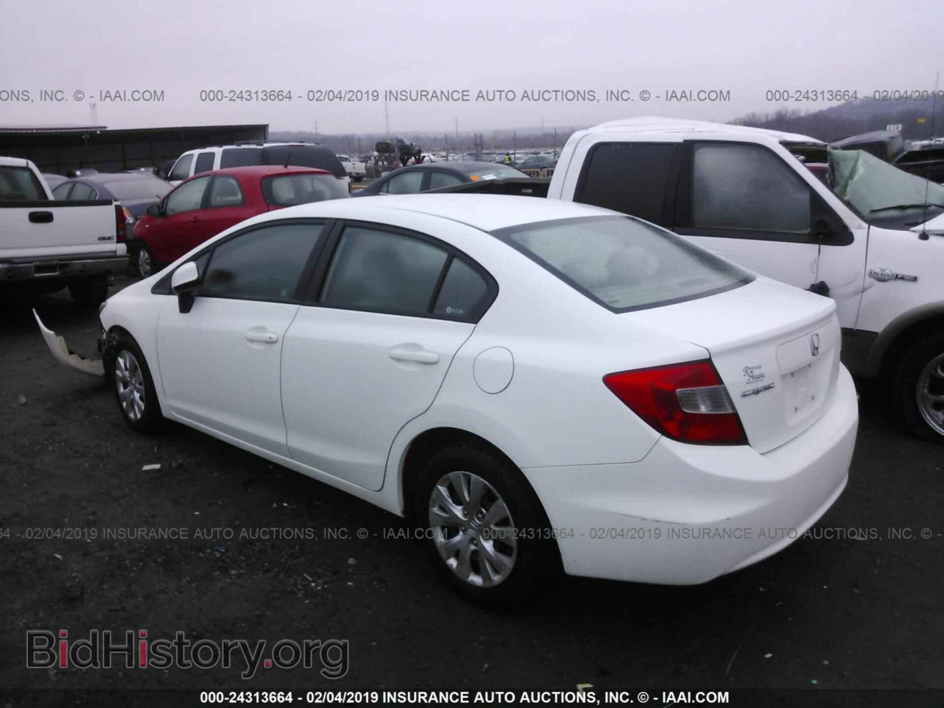 2012 HONDA CIVIC - VIN: 2HGFB2F53CH304332 - Фото 3