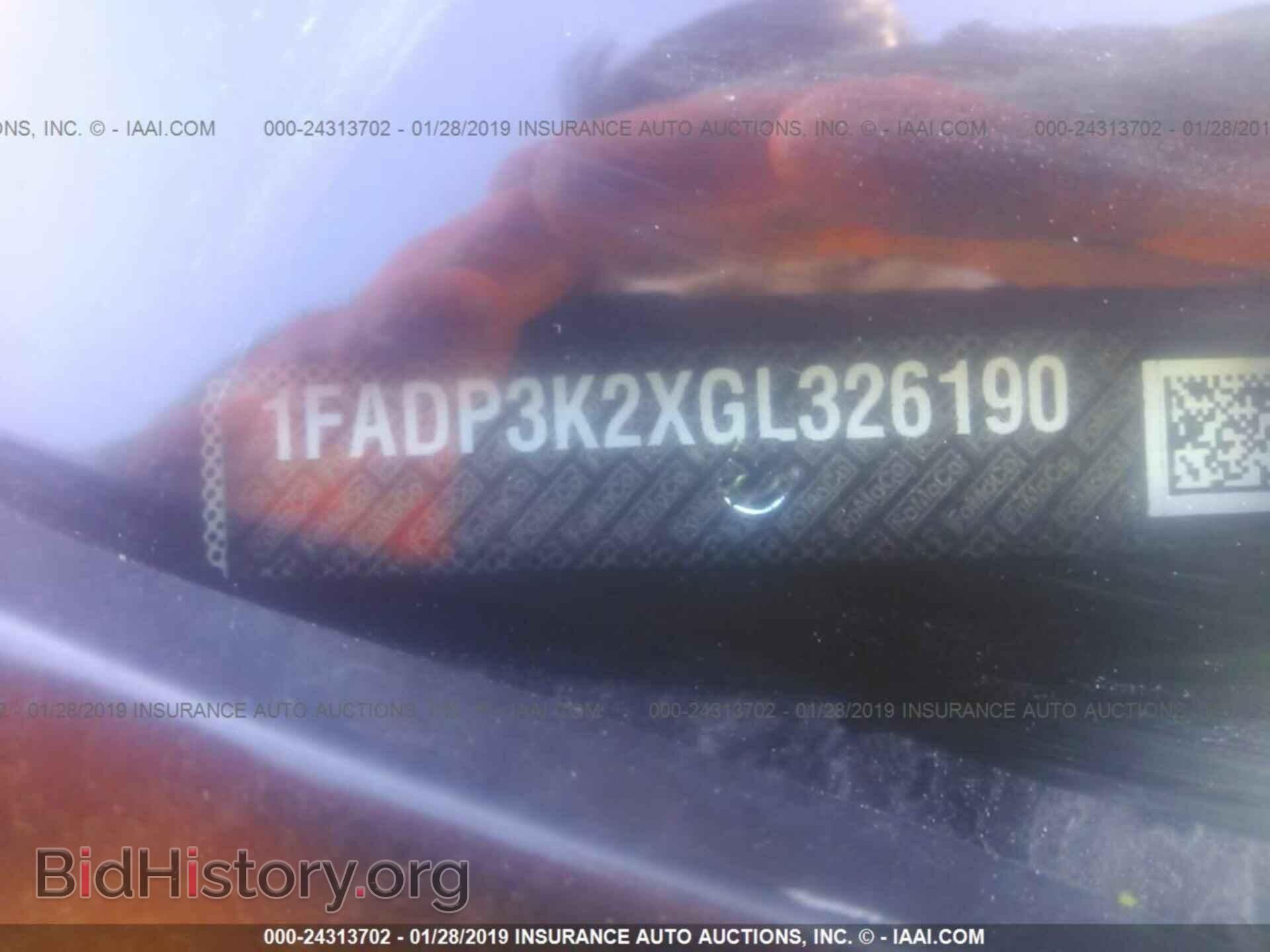 2016 FORD FOCUS - VIN: 1FADP3K2XGL326190 - Фото 9