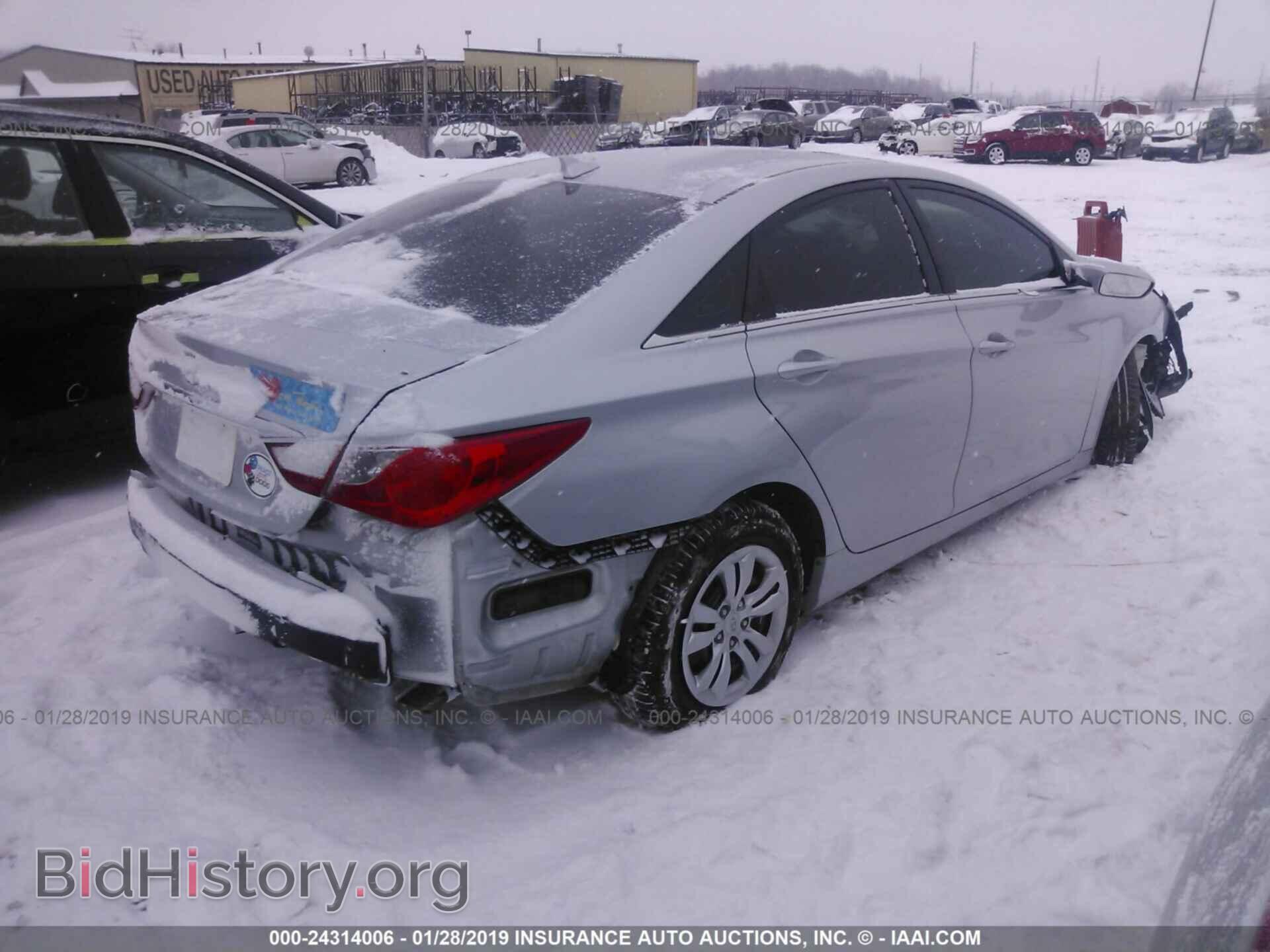 2012 HYUNDAI SONATA - VIN: 5NPEB4AC9CH411954 - Photo 4