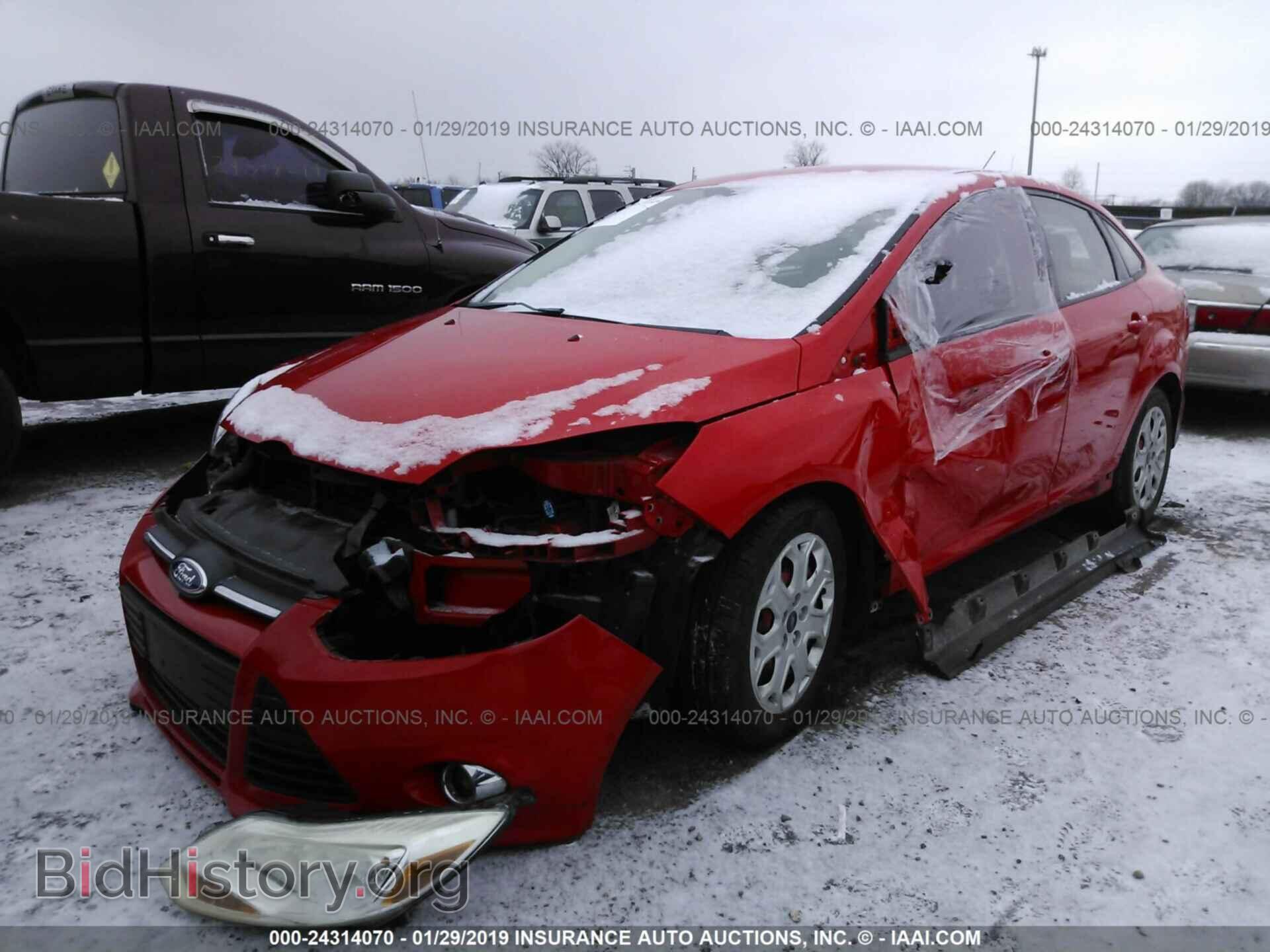 2012 FORD FOCUS - VIN: 1FAHP3F27CL123053 - Фото 2