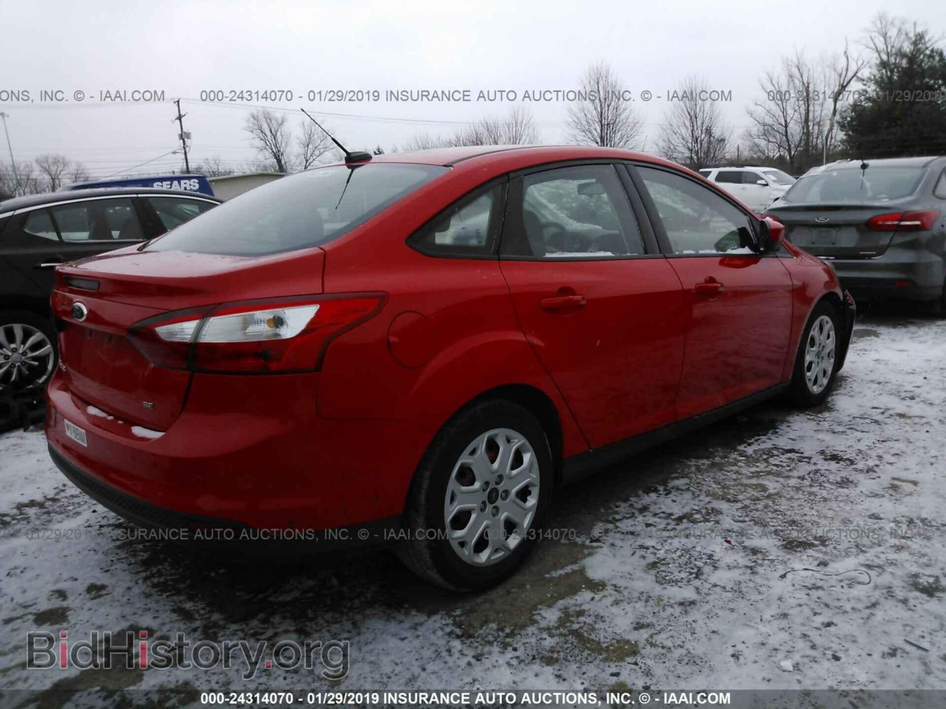 2012 FORD FOCUS - VIN: 1FAHP3F27CL123053 - Фото 4