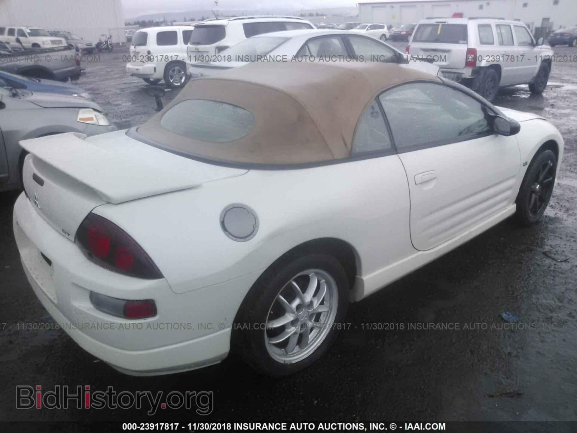 2002 MITSUBISHI ECLIPSE - VIN: 4A3AE85H62E098425 - Фото 4